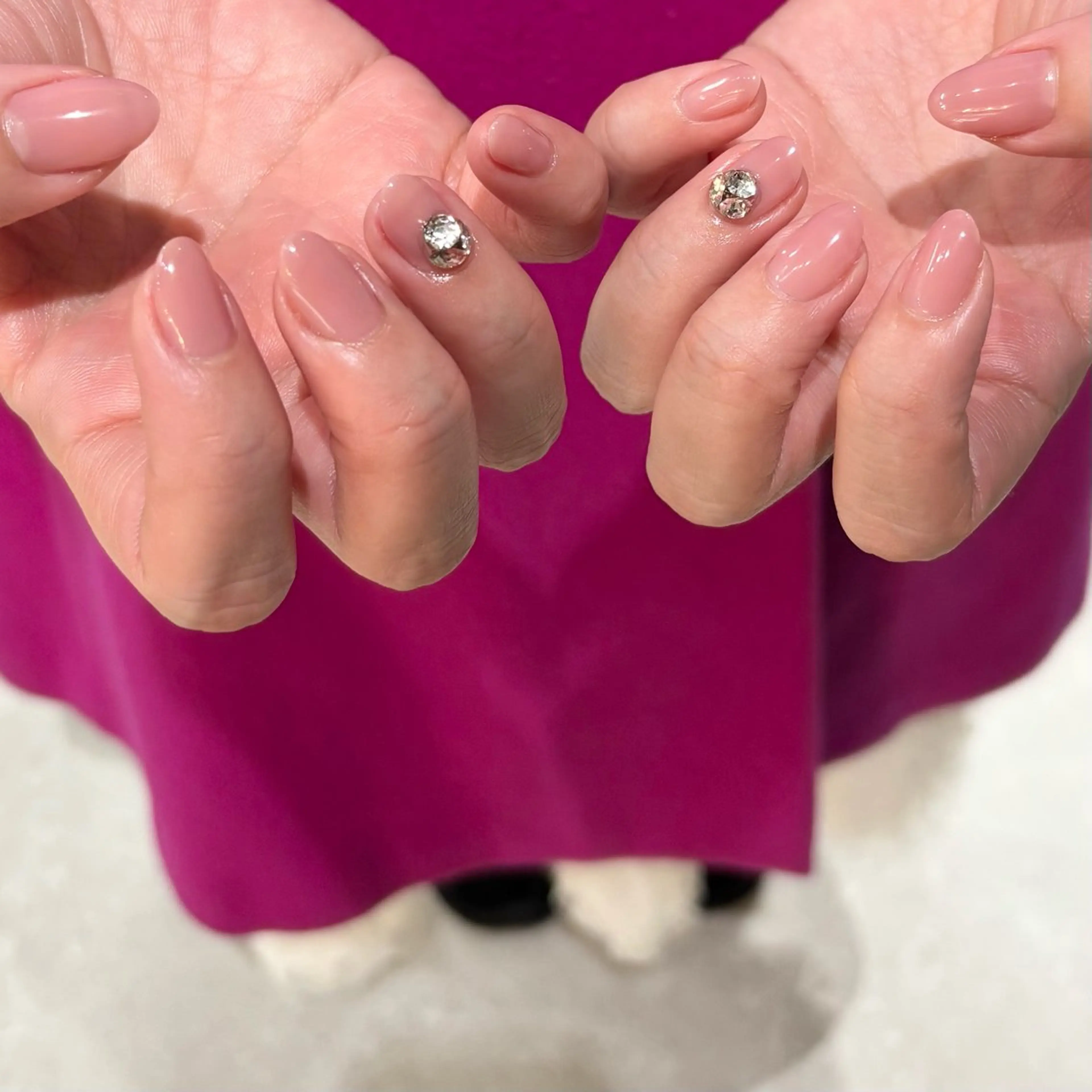 ネイル ハンドネイル ハンドケア パラジェルサロン 大人女性が通うサロンのネイルデザイン