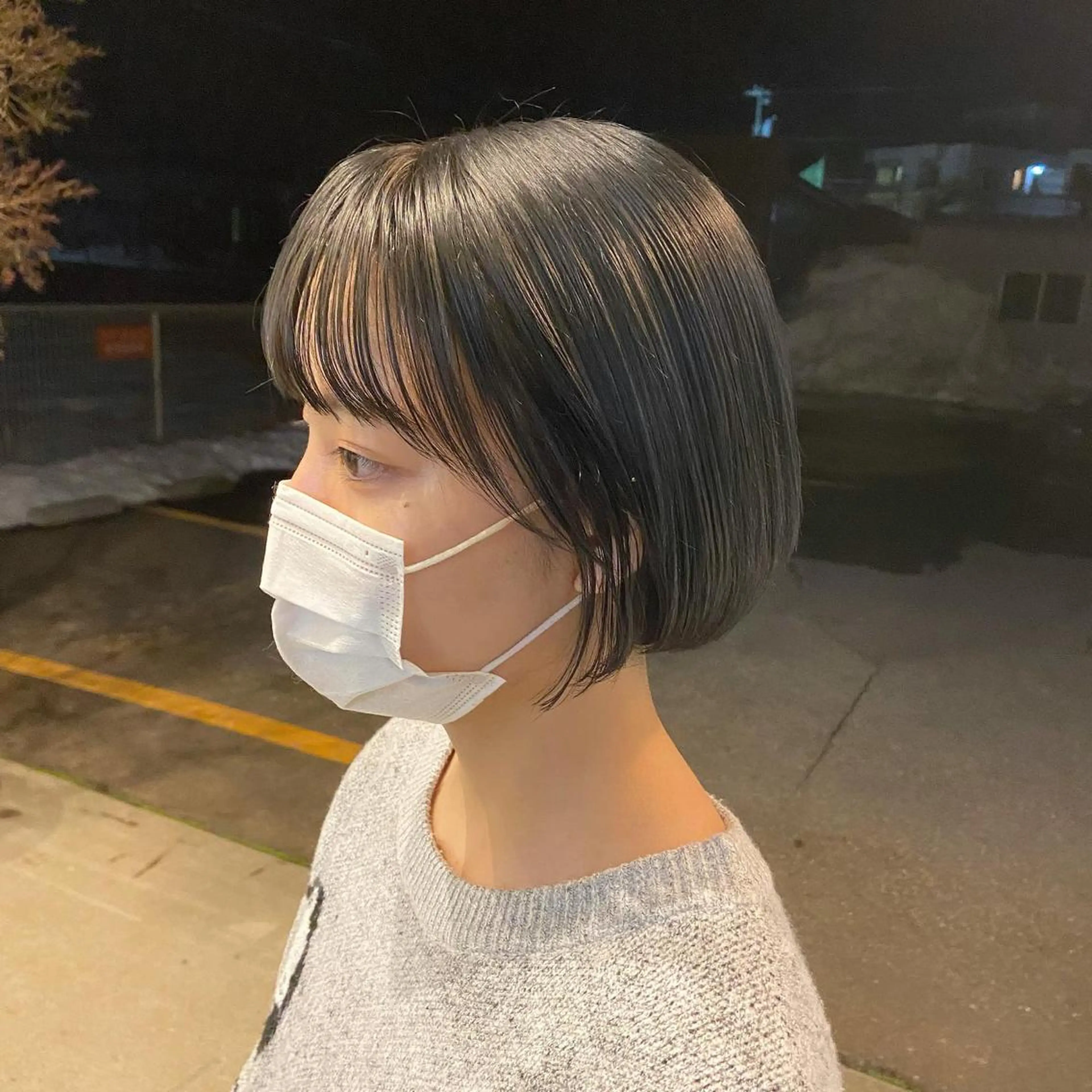 ショート 林 優花のヘアスタイル