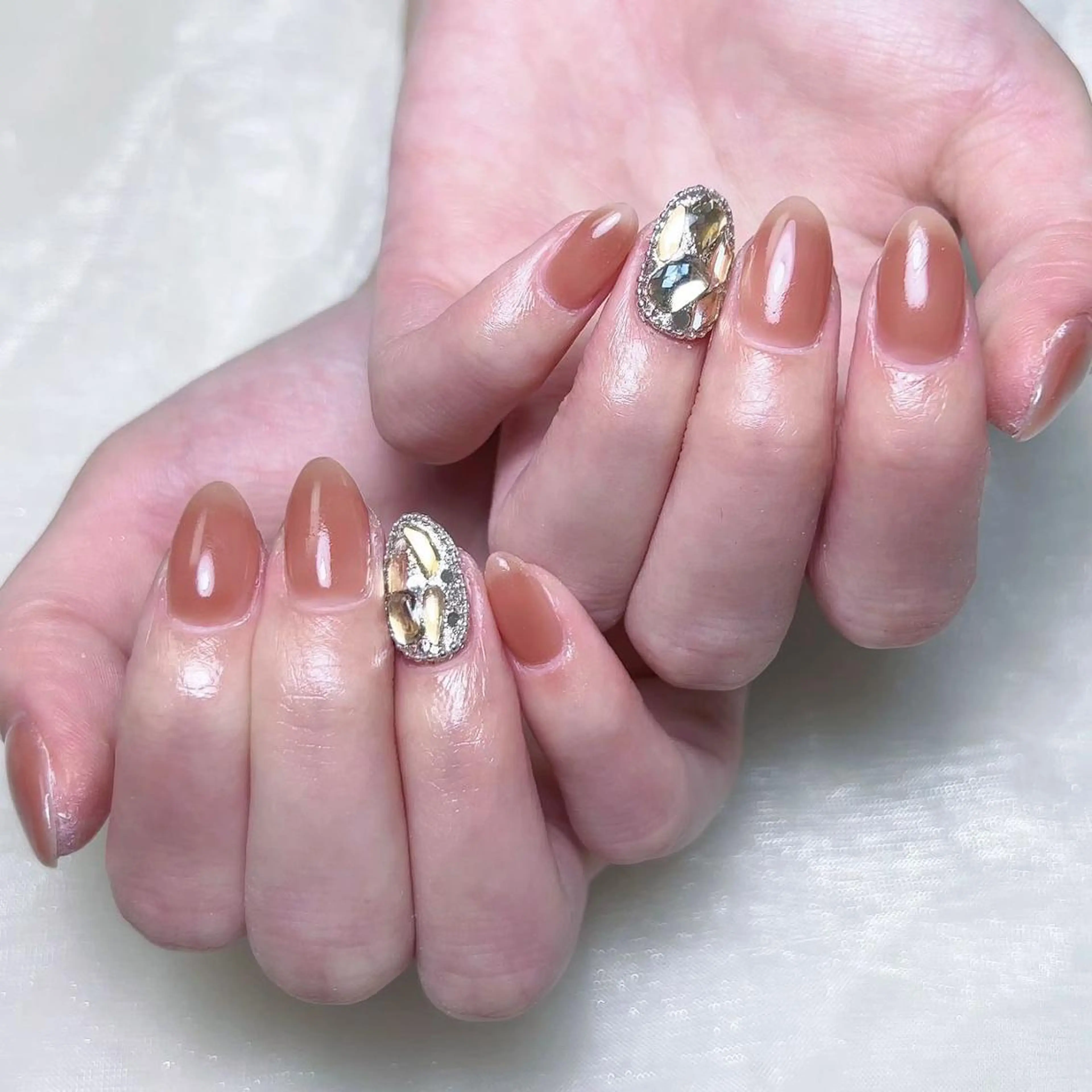 ネイル メンズ ワンカラーネイル ハンドネイル NAILサロン 木にいるのネイルデザイン