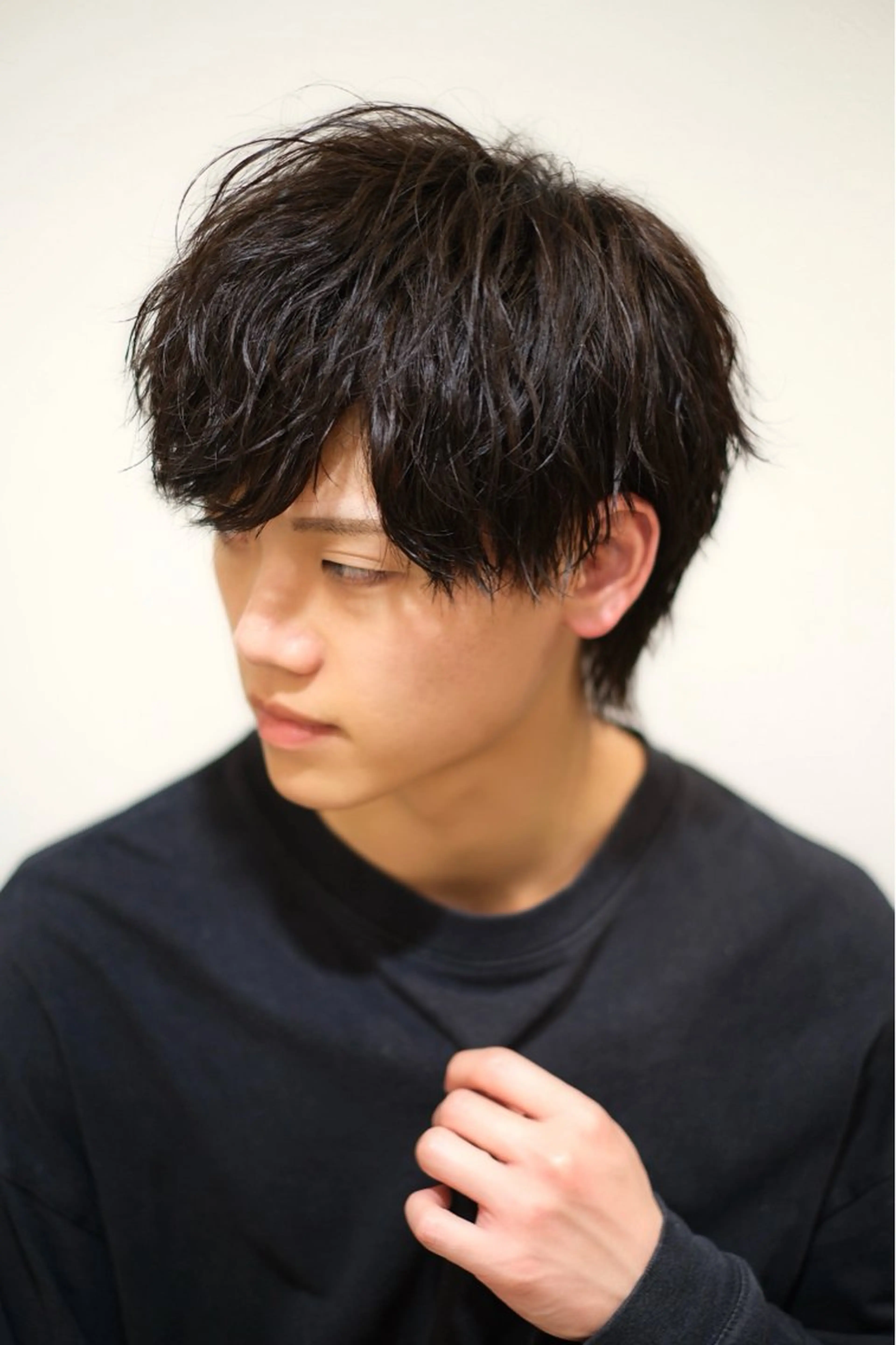 【👦🏻メンズ限定】似合わせカット＋パーマ＋ヘッドスパ🍂🌀【メンズカット/フェザーパーマ/ニュアンスパーマ】の写真