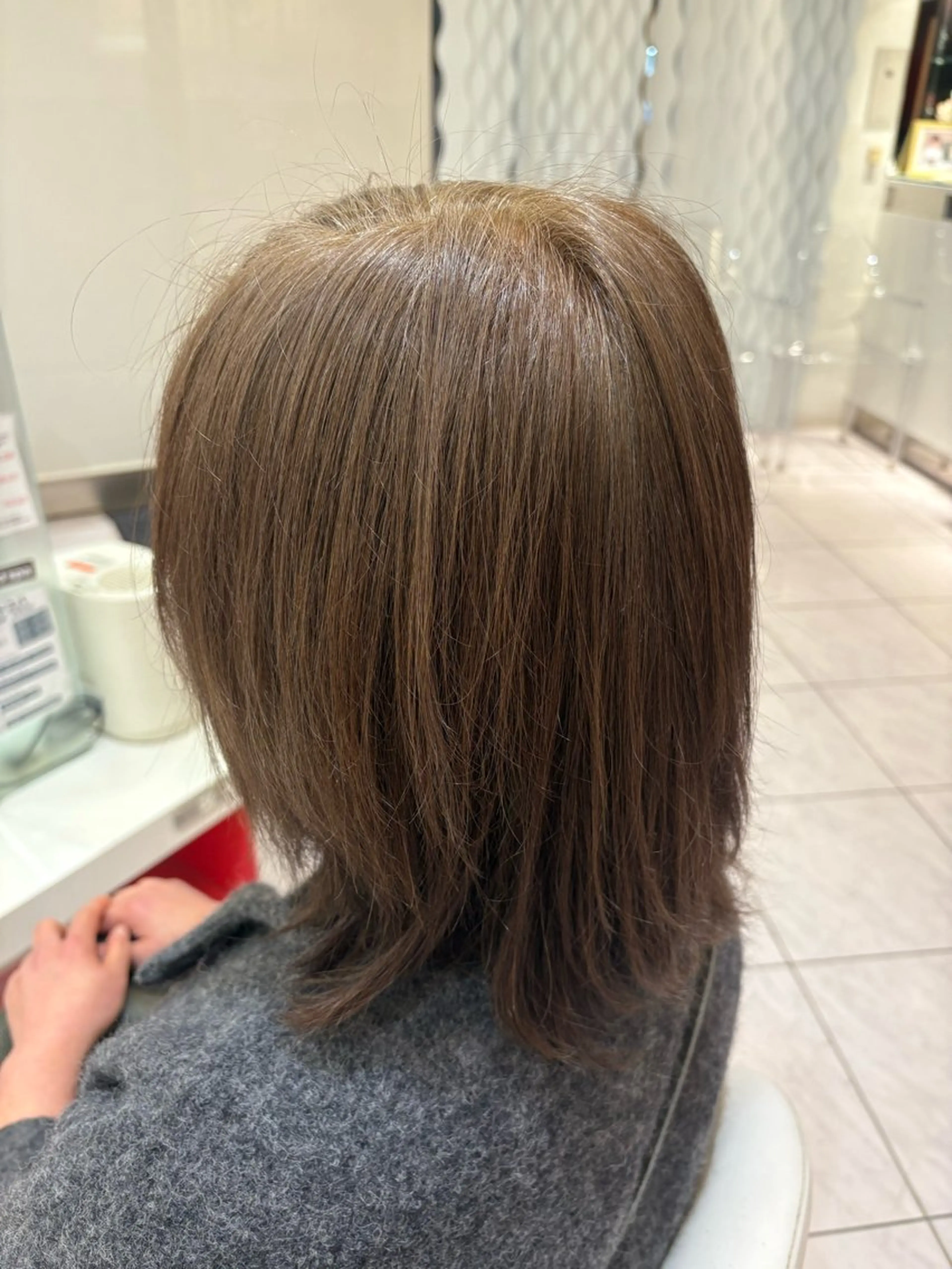 ミディアム カラー ヘアカラー 西永福/サロンド ユーウ/chiakiのヘアスタイル