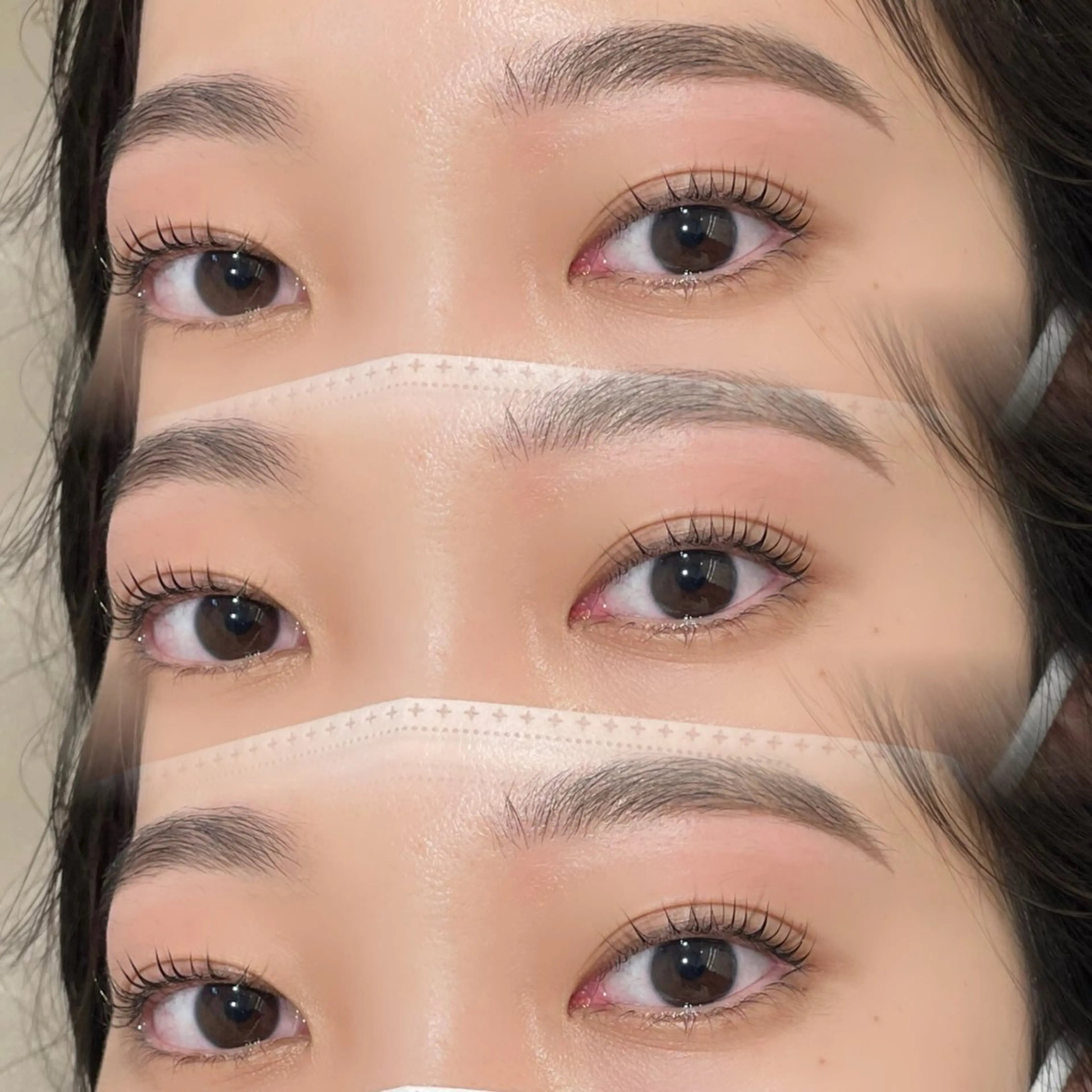 【人気No.1️⃣メニュー🎶】⟡限定セットクーポン✧ 💞束感まつ毛パーマ＋アイブロウ💞の写真