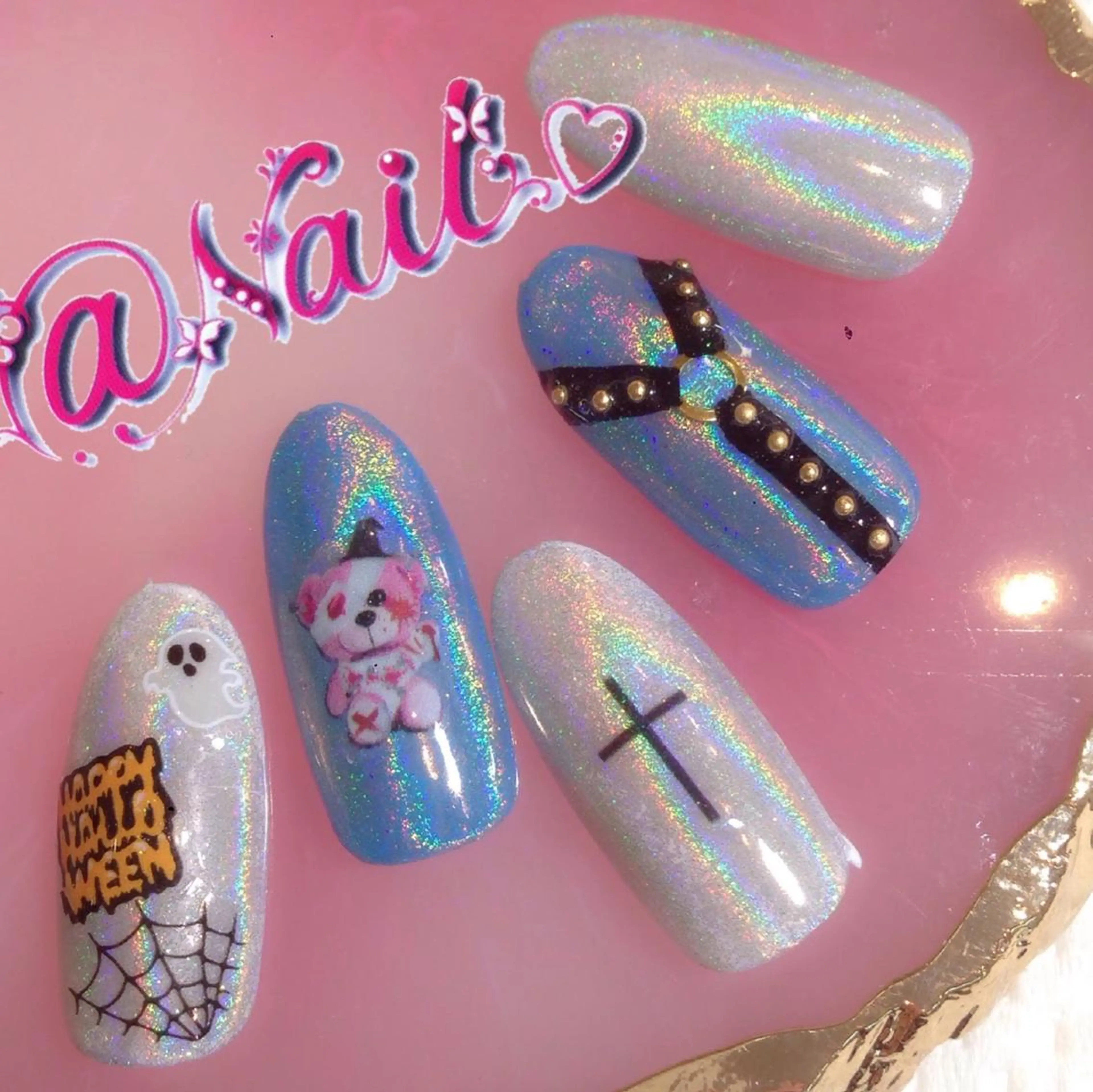 ネイル ネイルチップ 小尾 栞のネイルデザイン