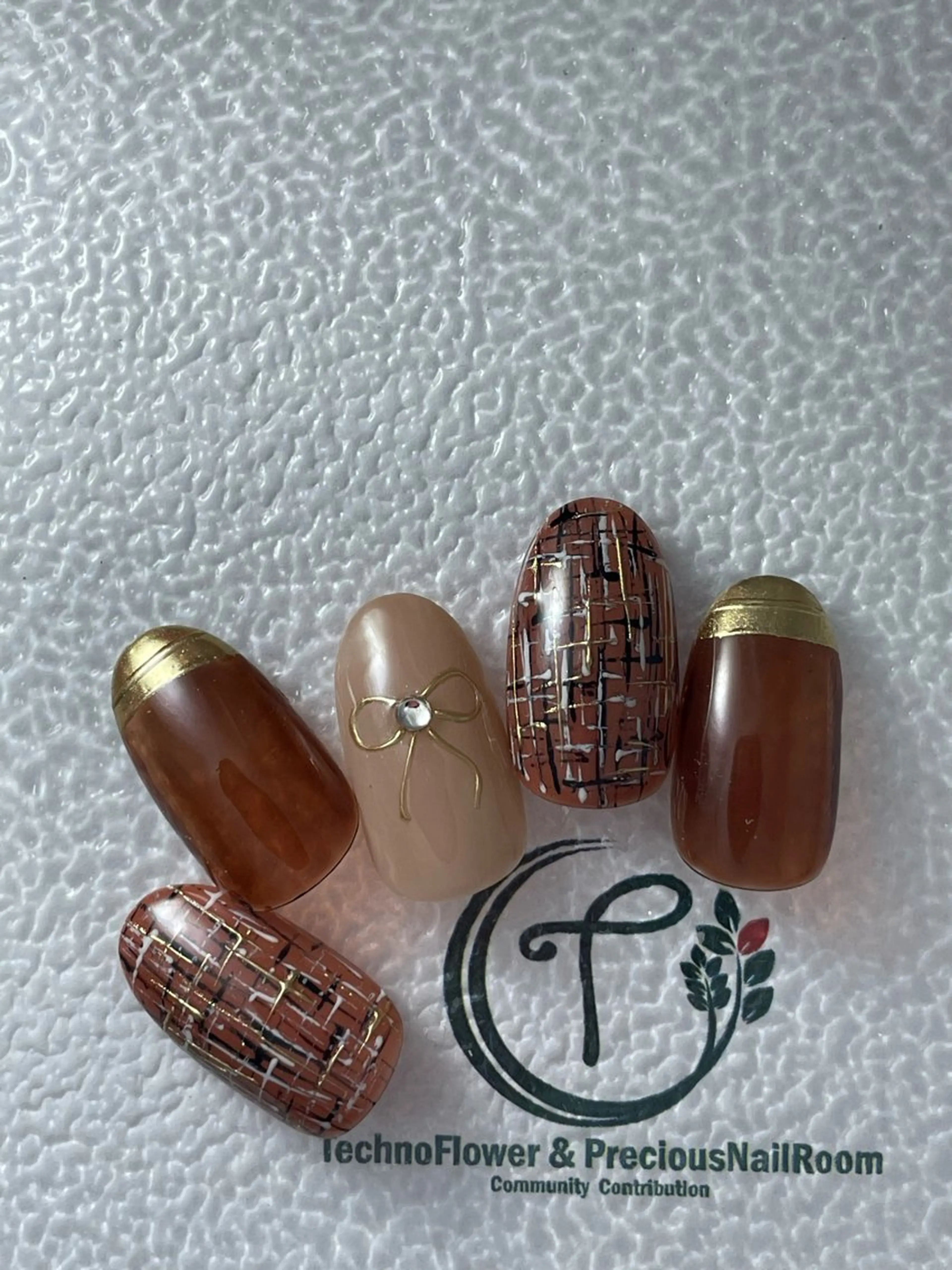 ネイル フラワーネイル precious nail room所属・precious nail roomのネイルデザイン