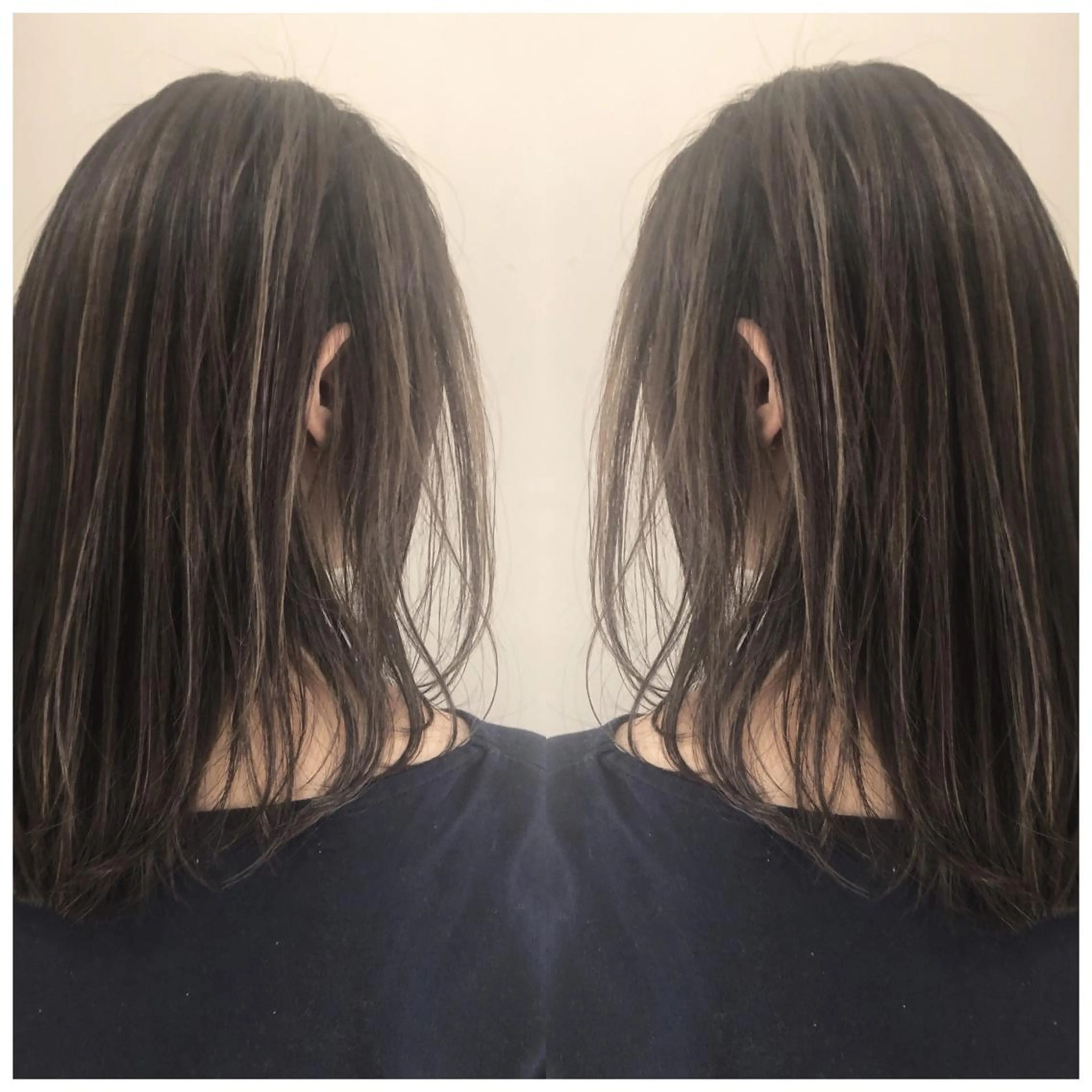 ミディアム カラー ブリーチカラー🌈 石垣翔太のヘアスタイル