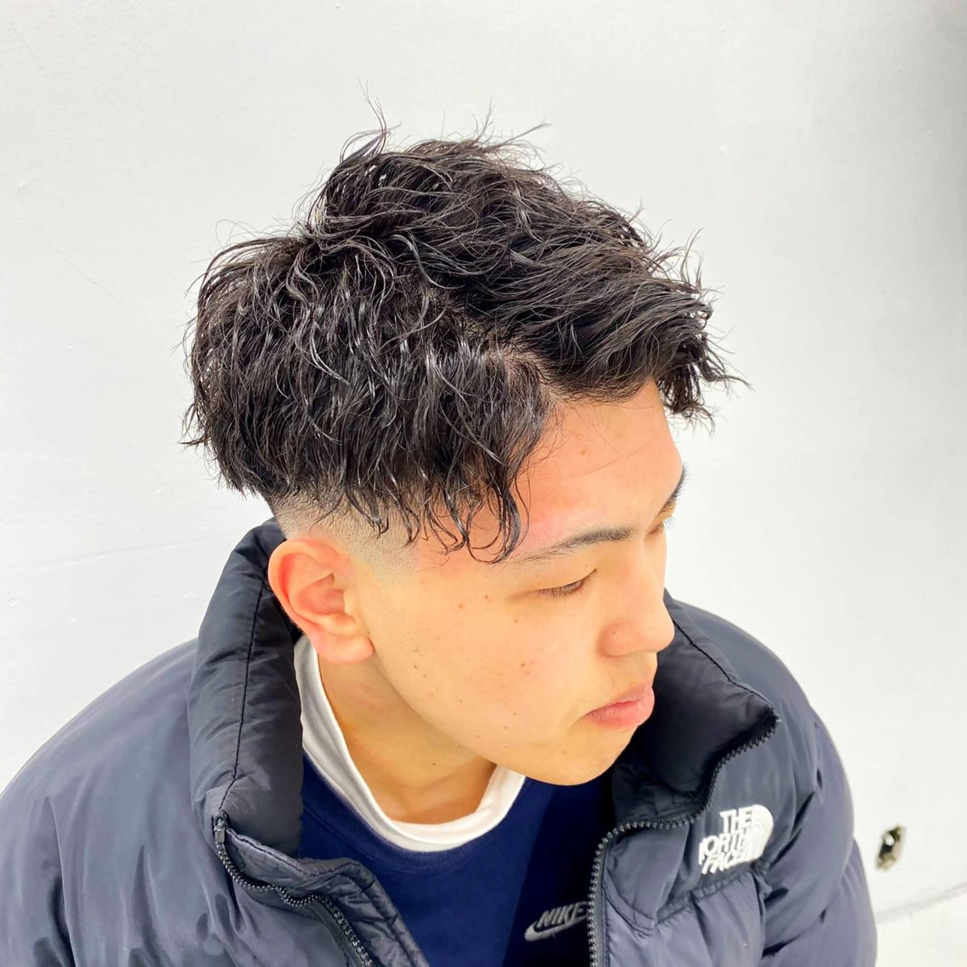 ショート パーマ 豊崎 佑輔のヘアスタイル