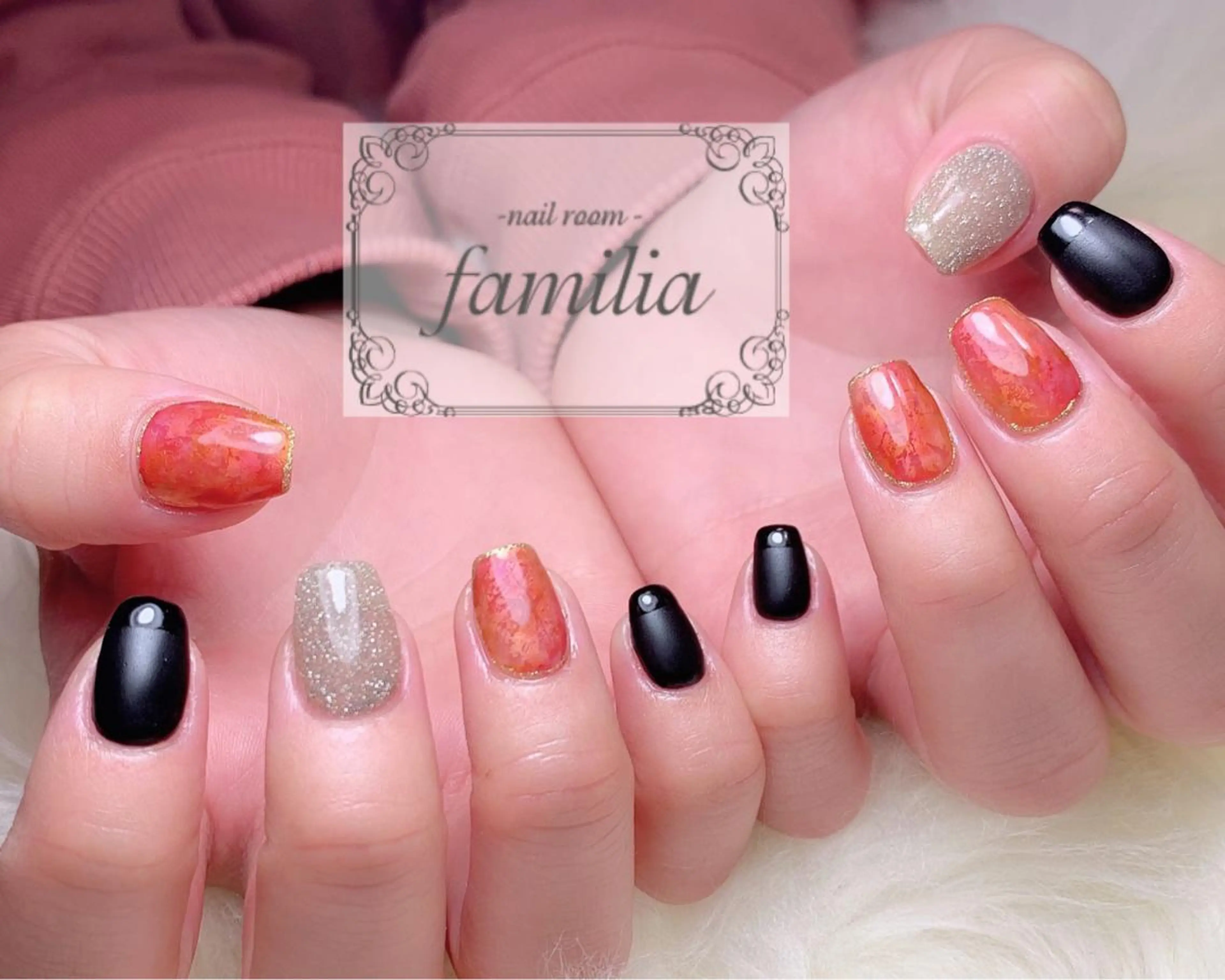 ネイル ハンドネイル -nailroom- familiaのネイルデザイン