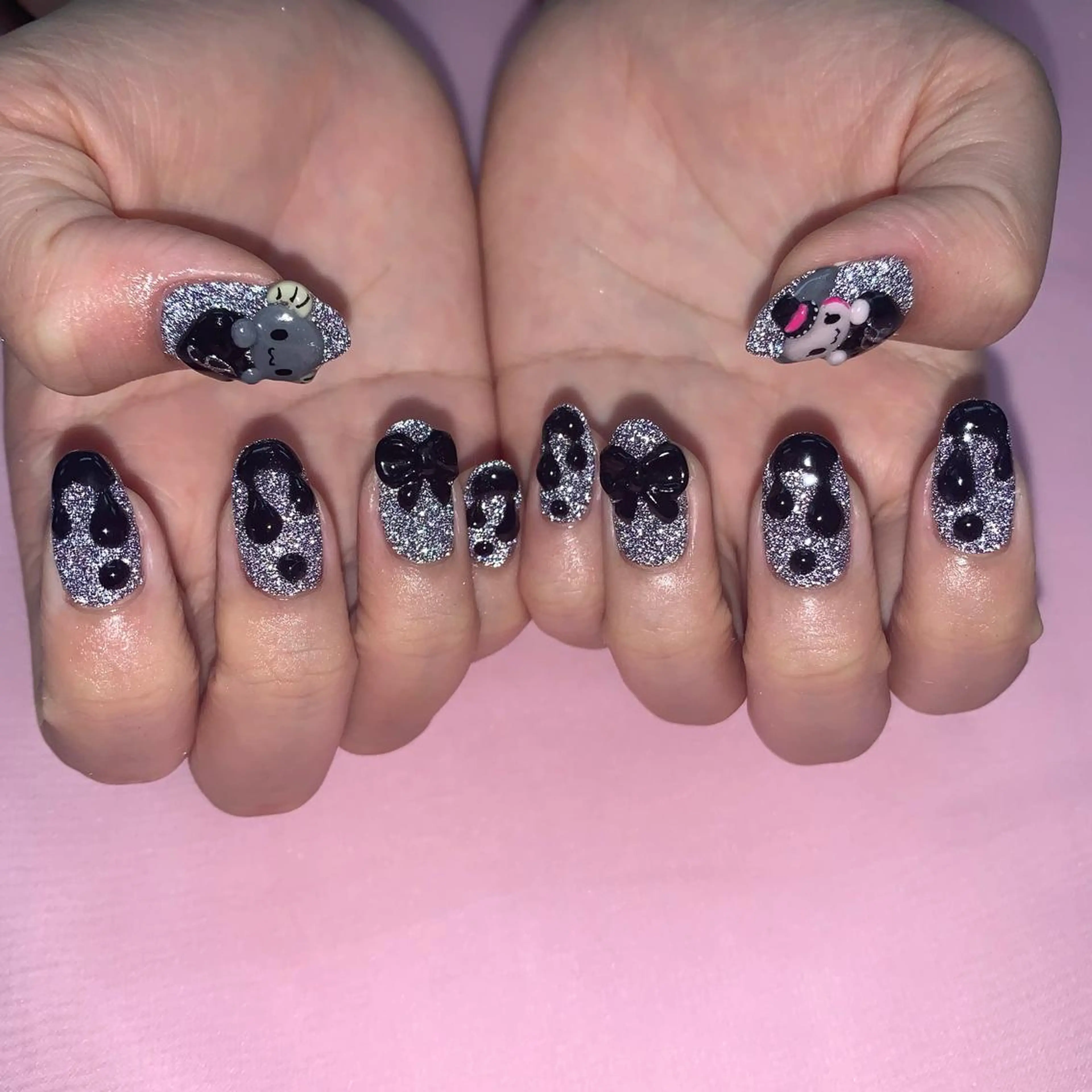 ネイル フラッシュネイル ハンドネイル 五十嵐 美智のネイルデザイン