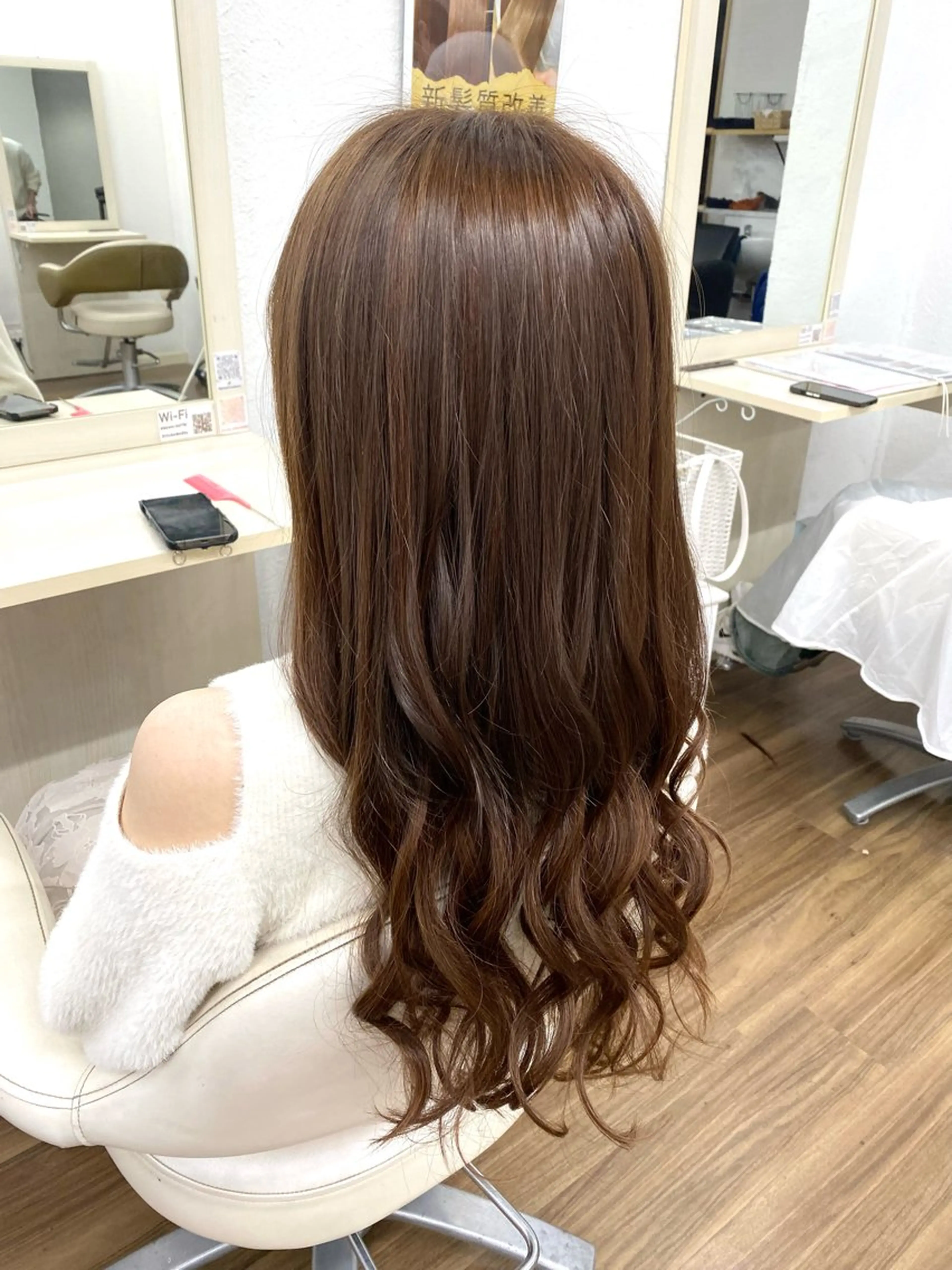 ロング ヘアアレンジ ヘアセット GLOSS 心斎橋 山上のヘアスタイル