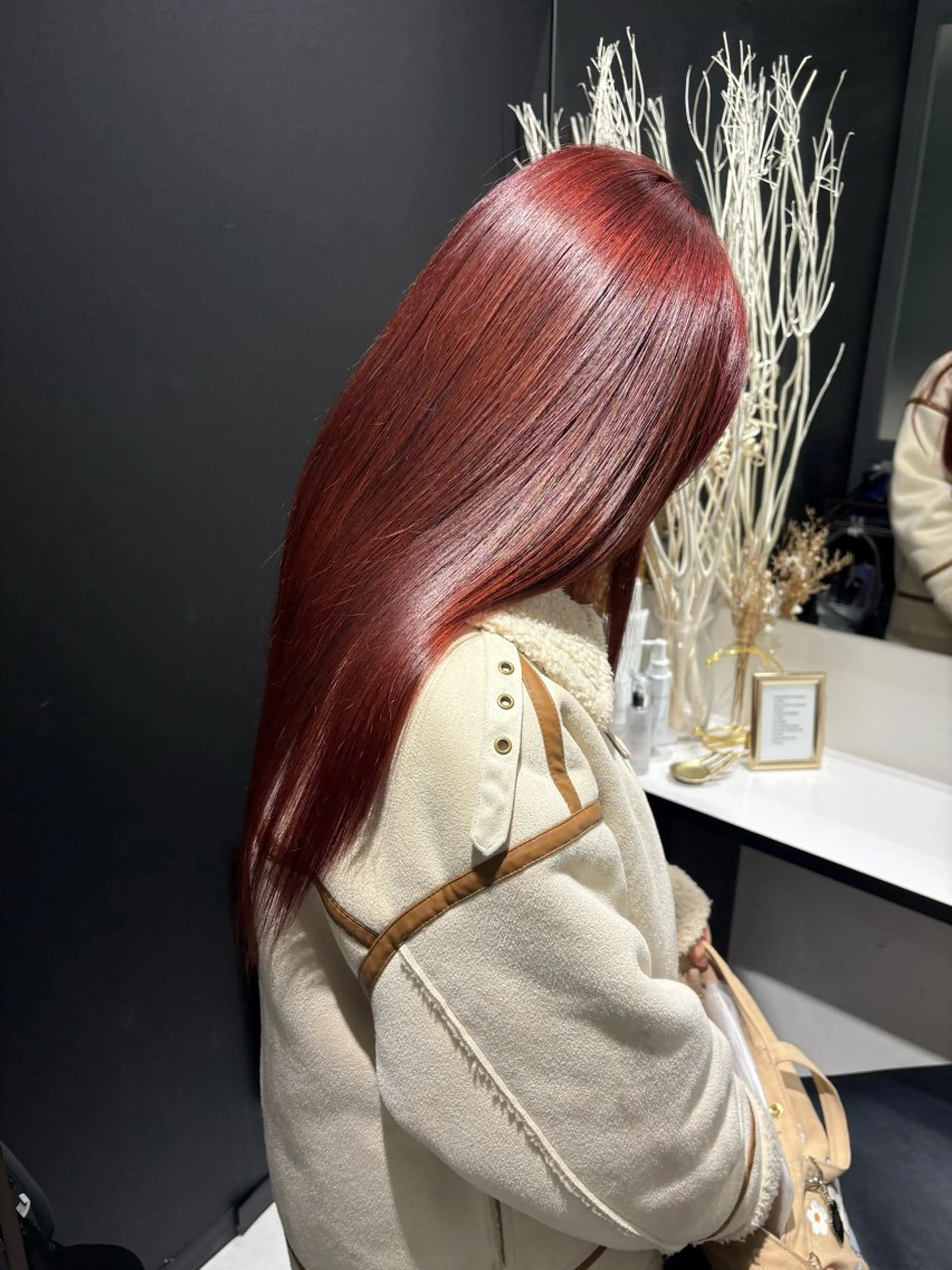 ロング 髪質改善/縮毛矯正 艶カラー/珠聡のヘアスタイル