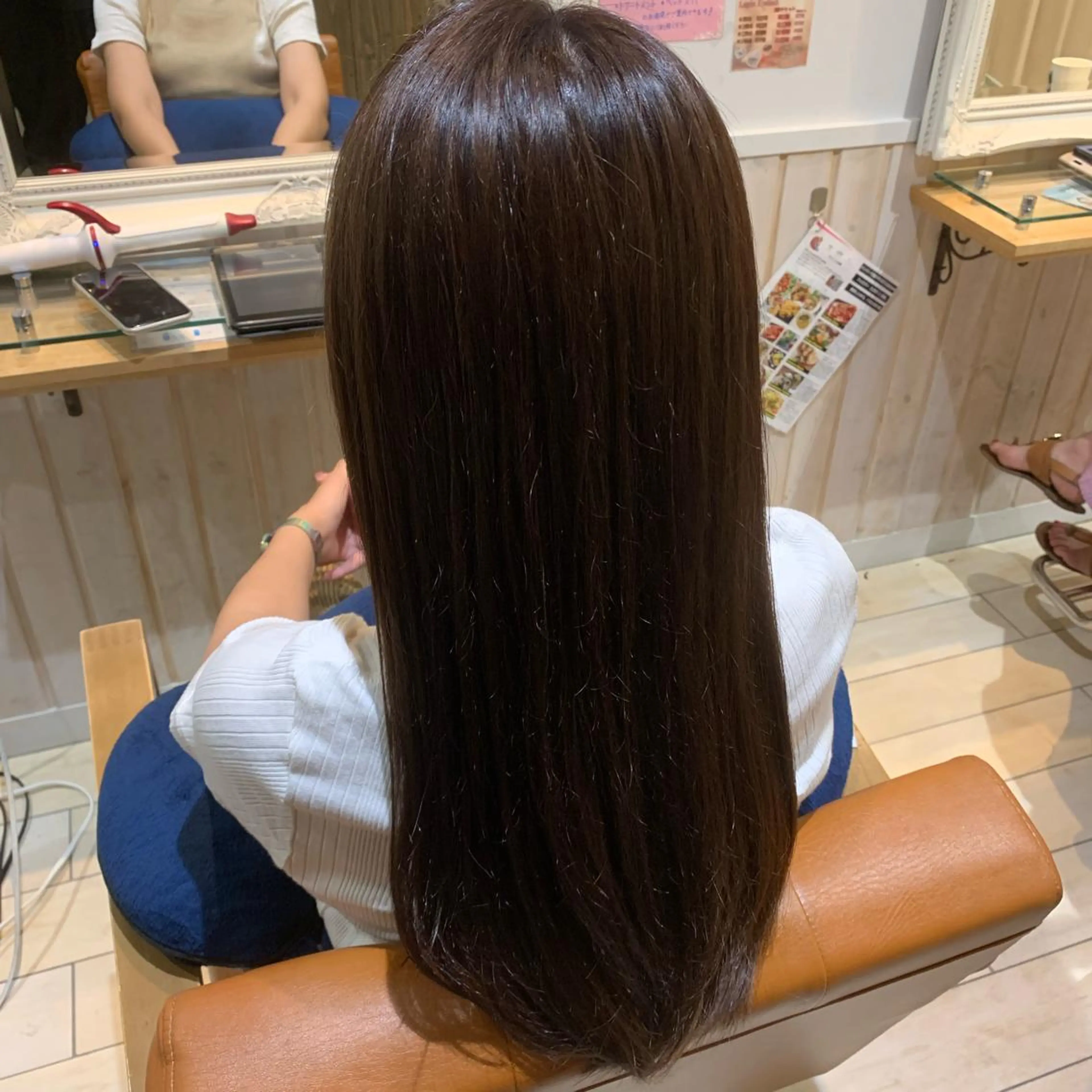 ロング カラー 新宿/韓国レイヤー 髪質改善カラー/角所のヘアスタイル