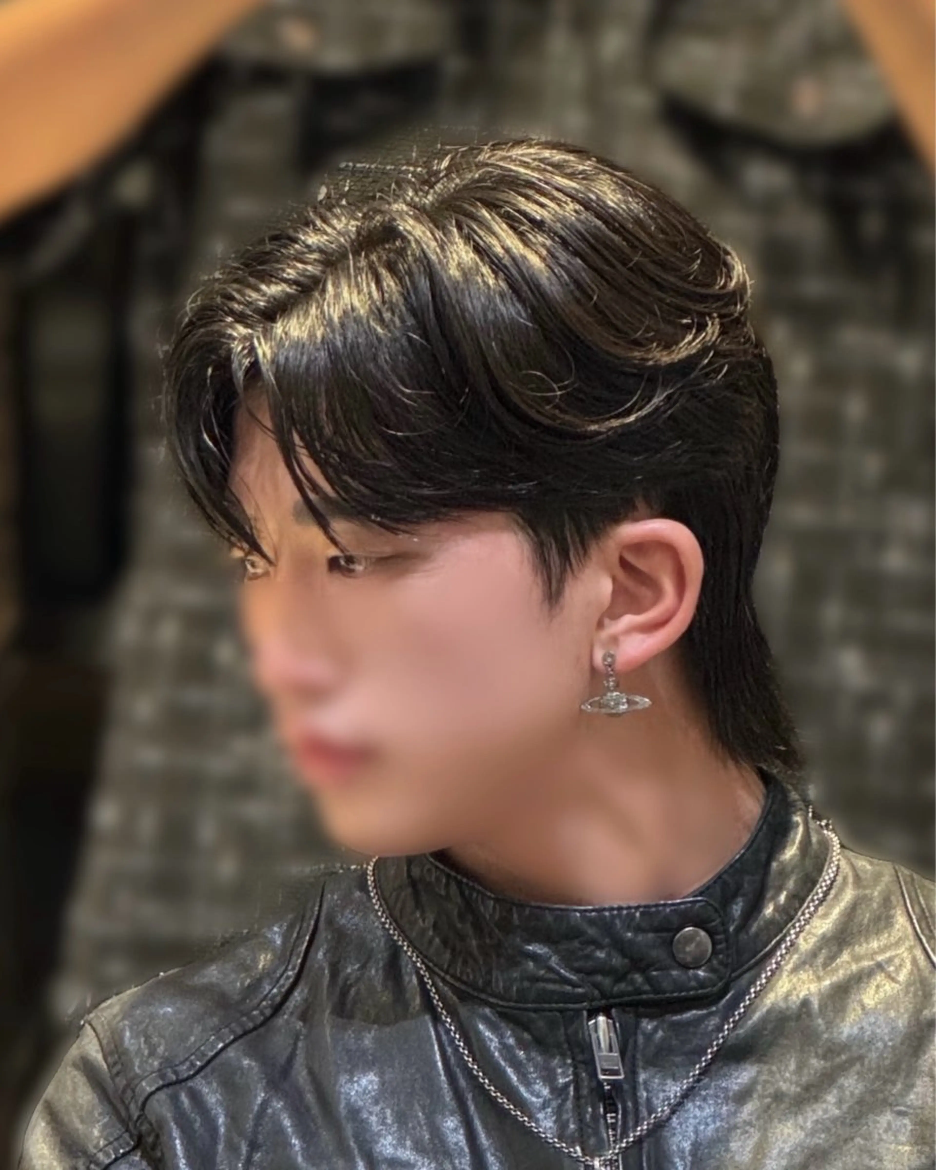 ショート パーマ メンズ YUKI🇰🇷 カルマ／ダウンパーマのヘアスタイル