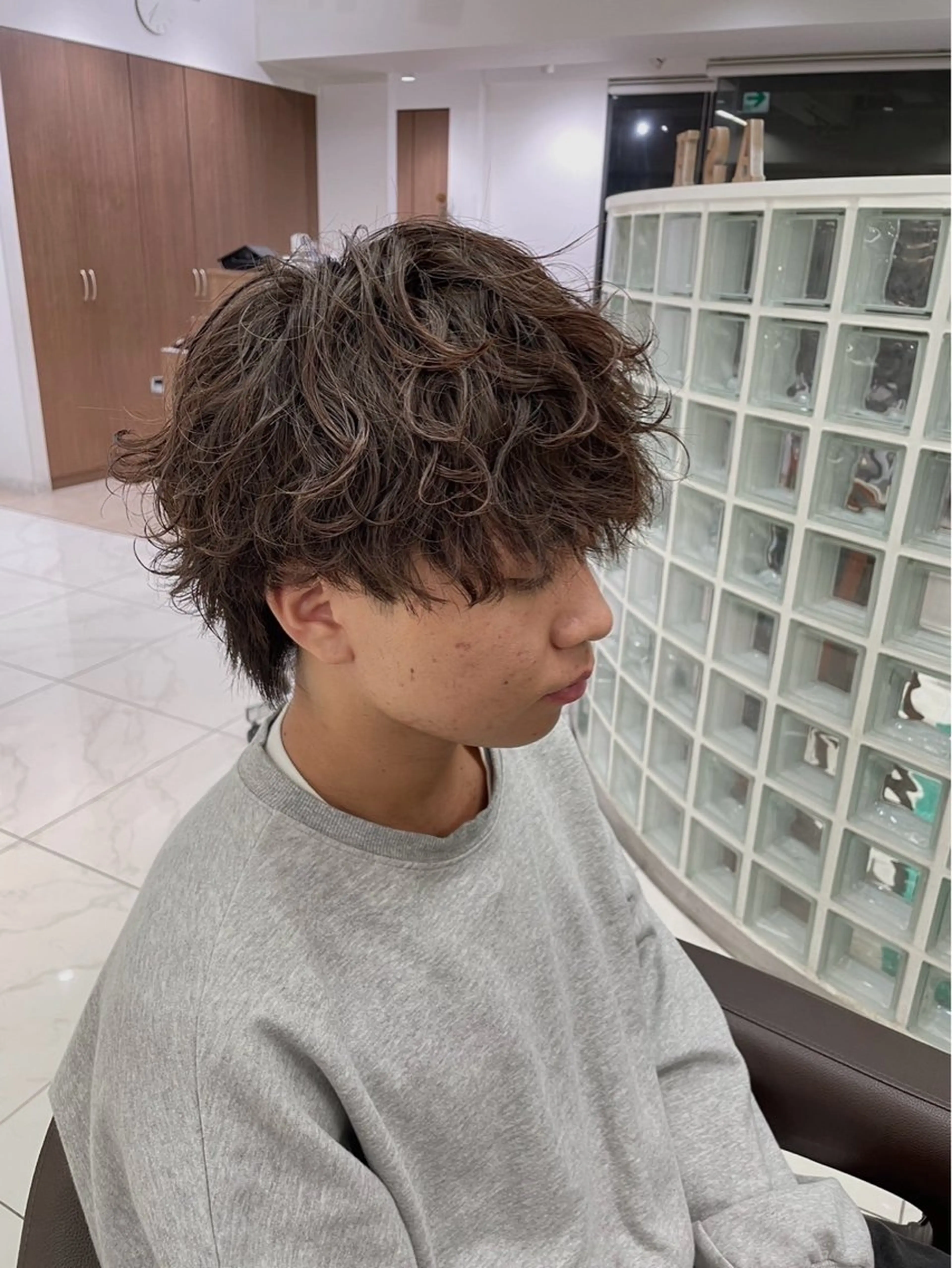 ミディアム パーマ メンズ ♠️メンズ特化／ 社 由樹♠️のヘアスタイル