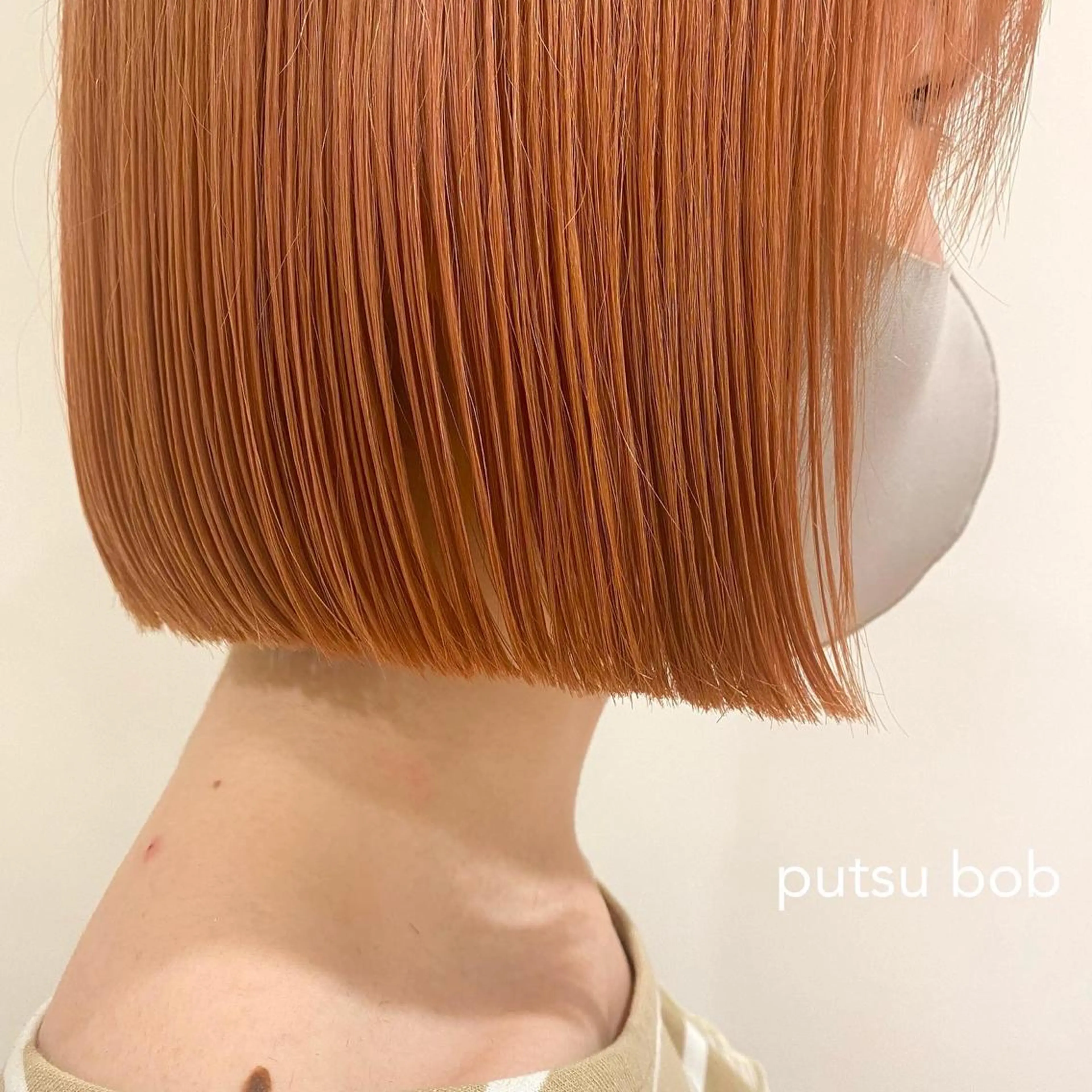 ミディアム ボブ&透明感カラー ♡TOMOEのヘアスタイル