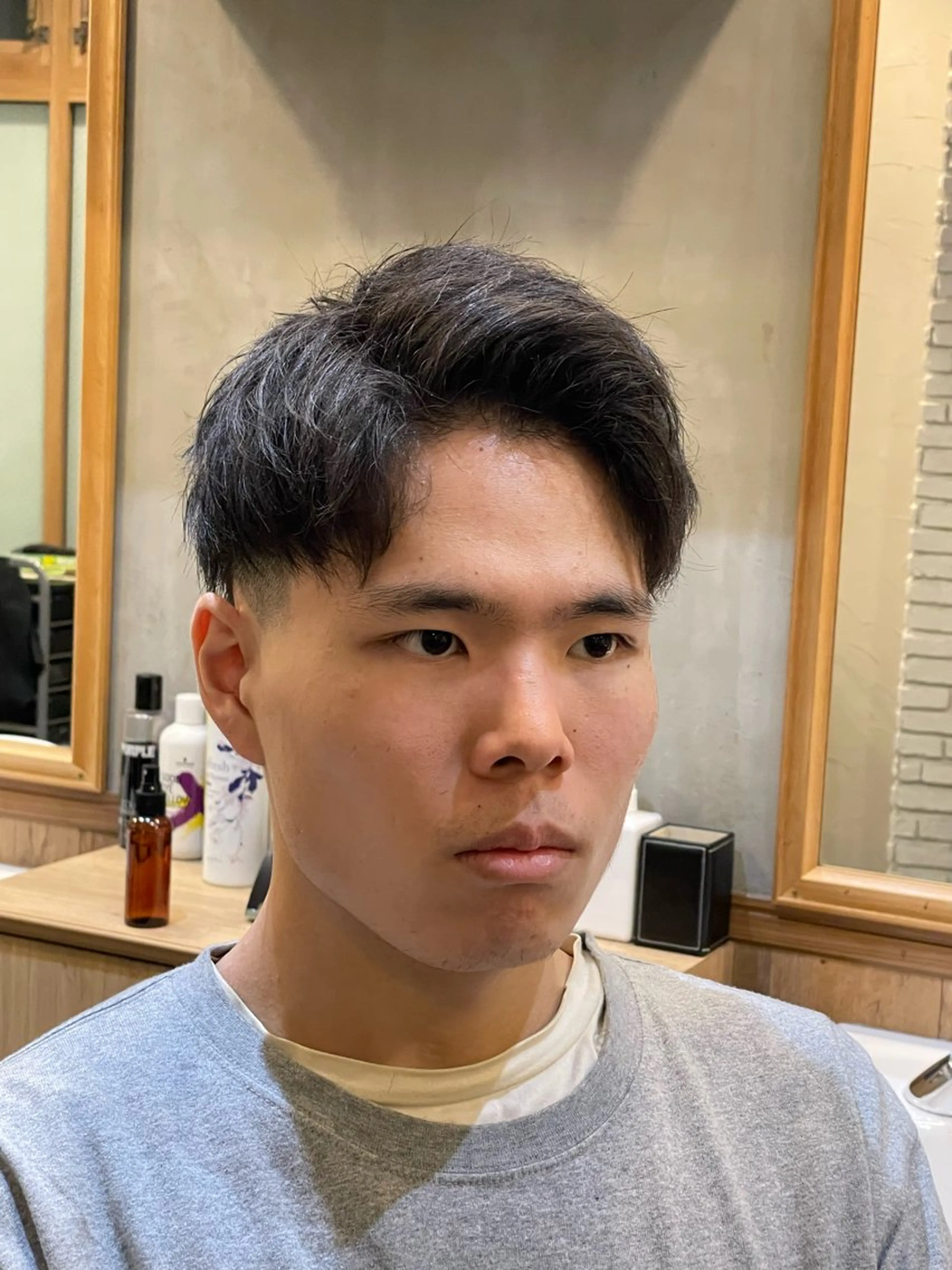 ショート メンズ smilehair国分寺店所属・💈barber 中根 龍星のヘアスタイル
