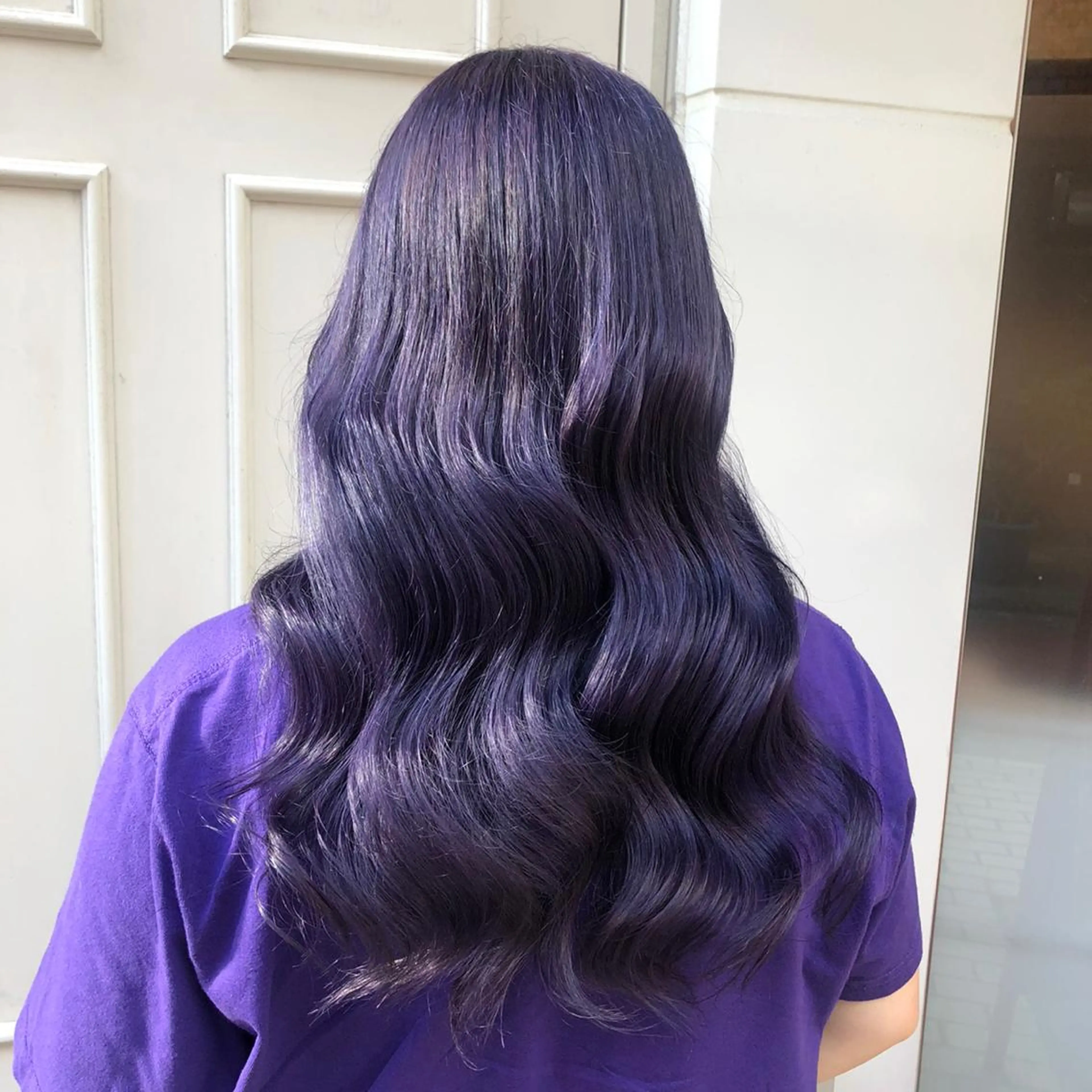 ロング カラー パープルカラー 🫟Blanco🫟 Color&Careのヘアスタイル