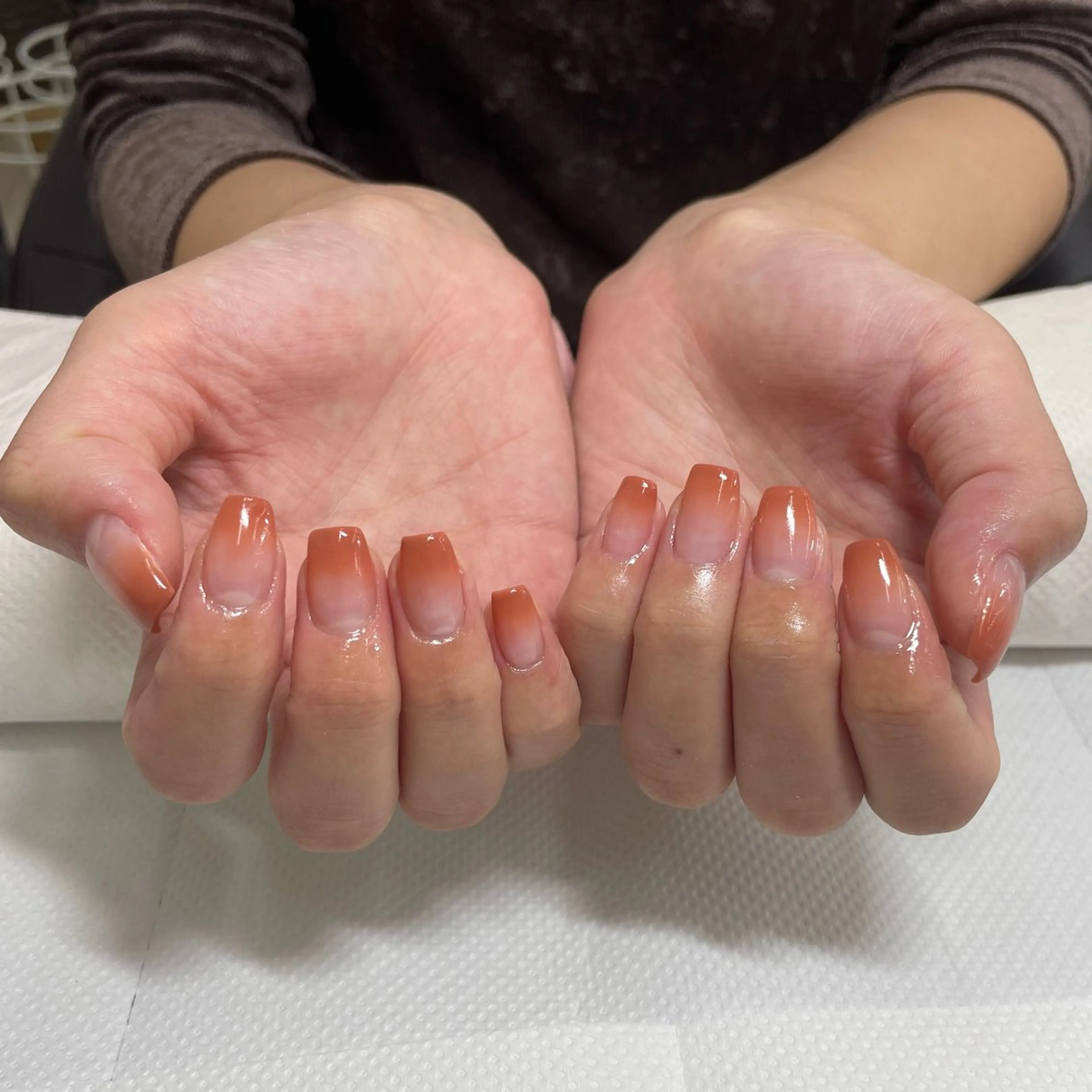 ハンド💅カラーグラデーション(オフあり)の写真