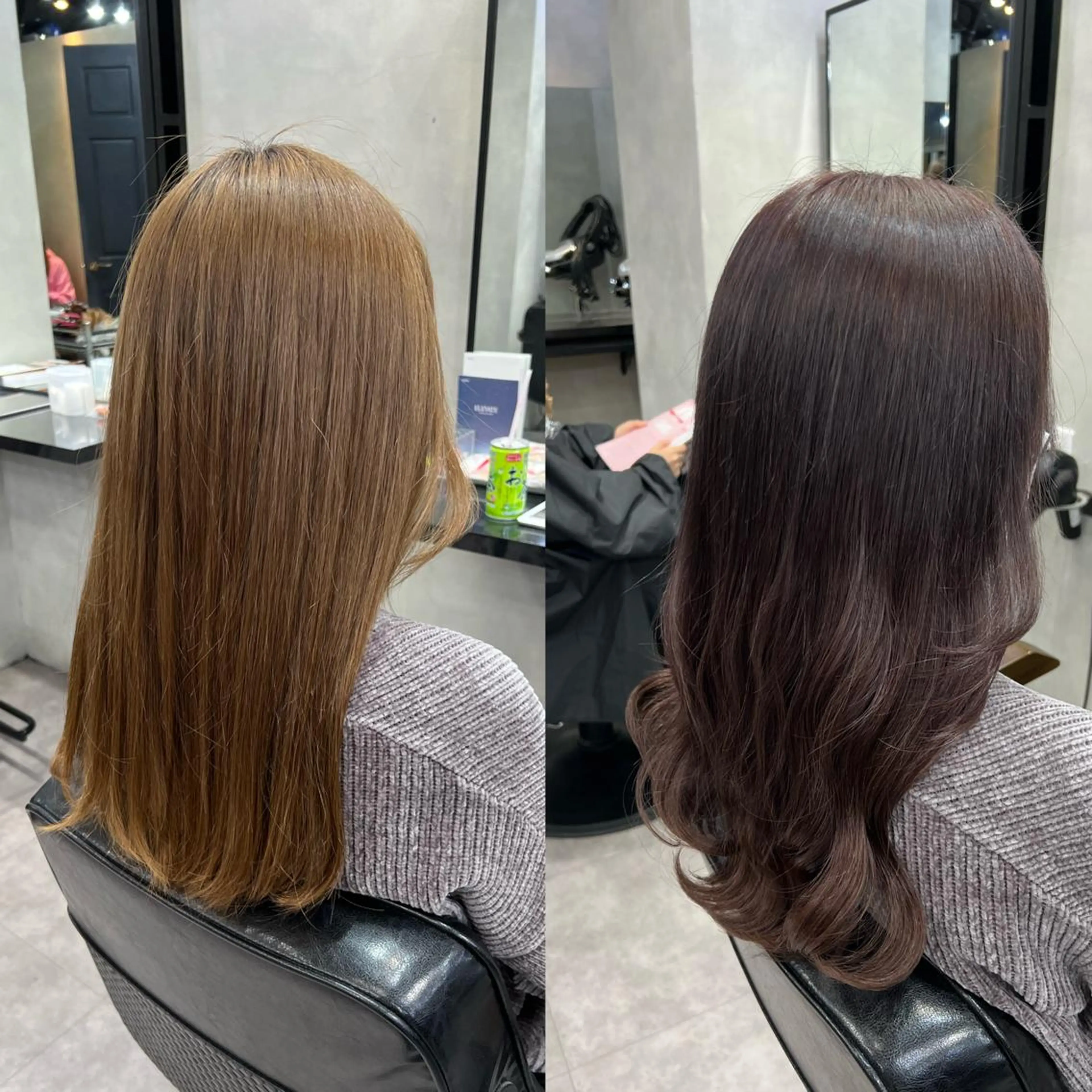 ロング カラー ヘアアレンジ シールエクステ アディクシーカラー アッシュ バレイヤージュ ベージュカラー ヘアカラー トリートメント ar+ ❤︎ maiのヘアスタイル