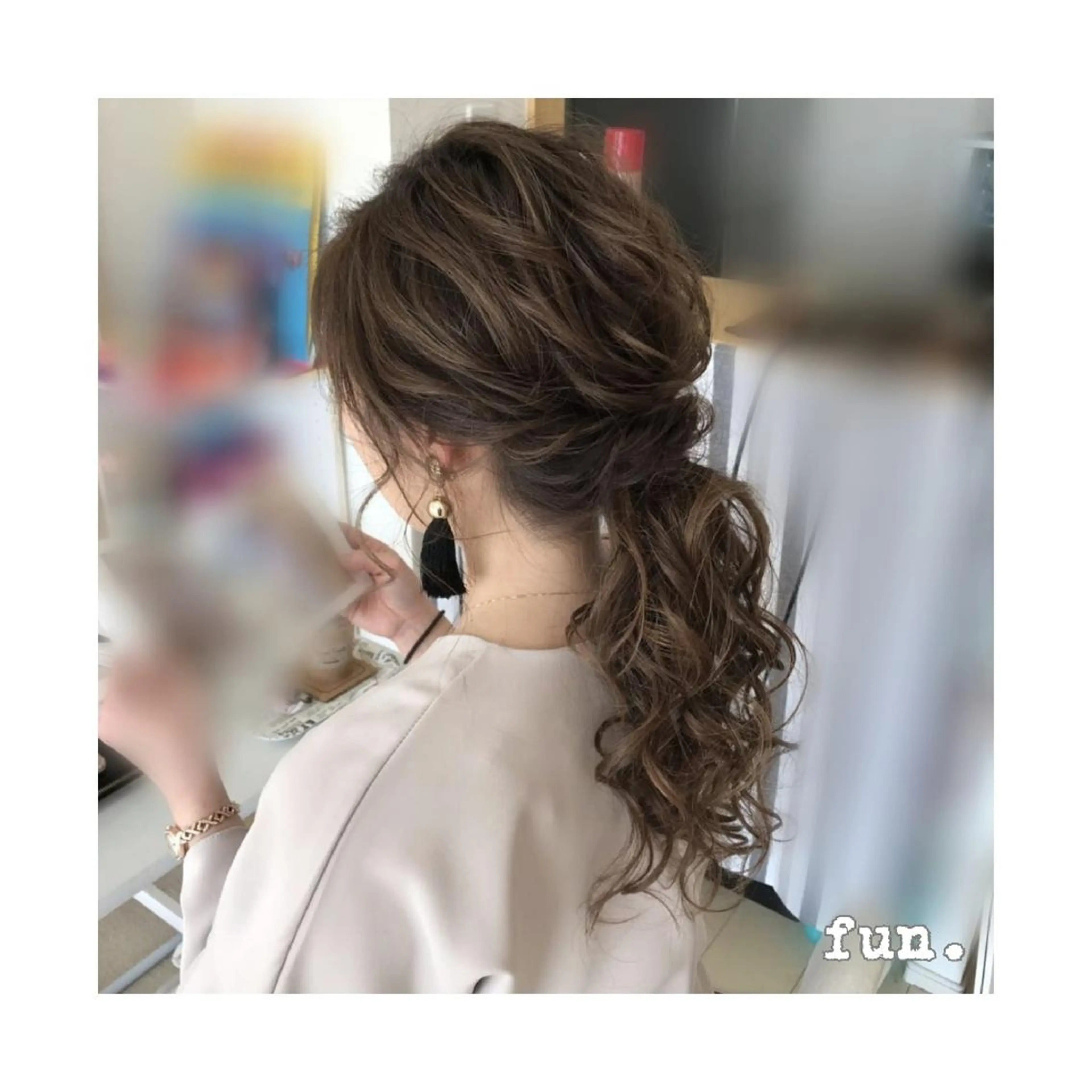 セミロング fun./ヘアセット /エクステ/着付のその他イメージ