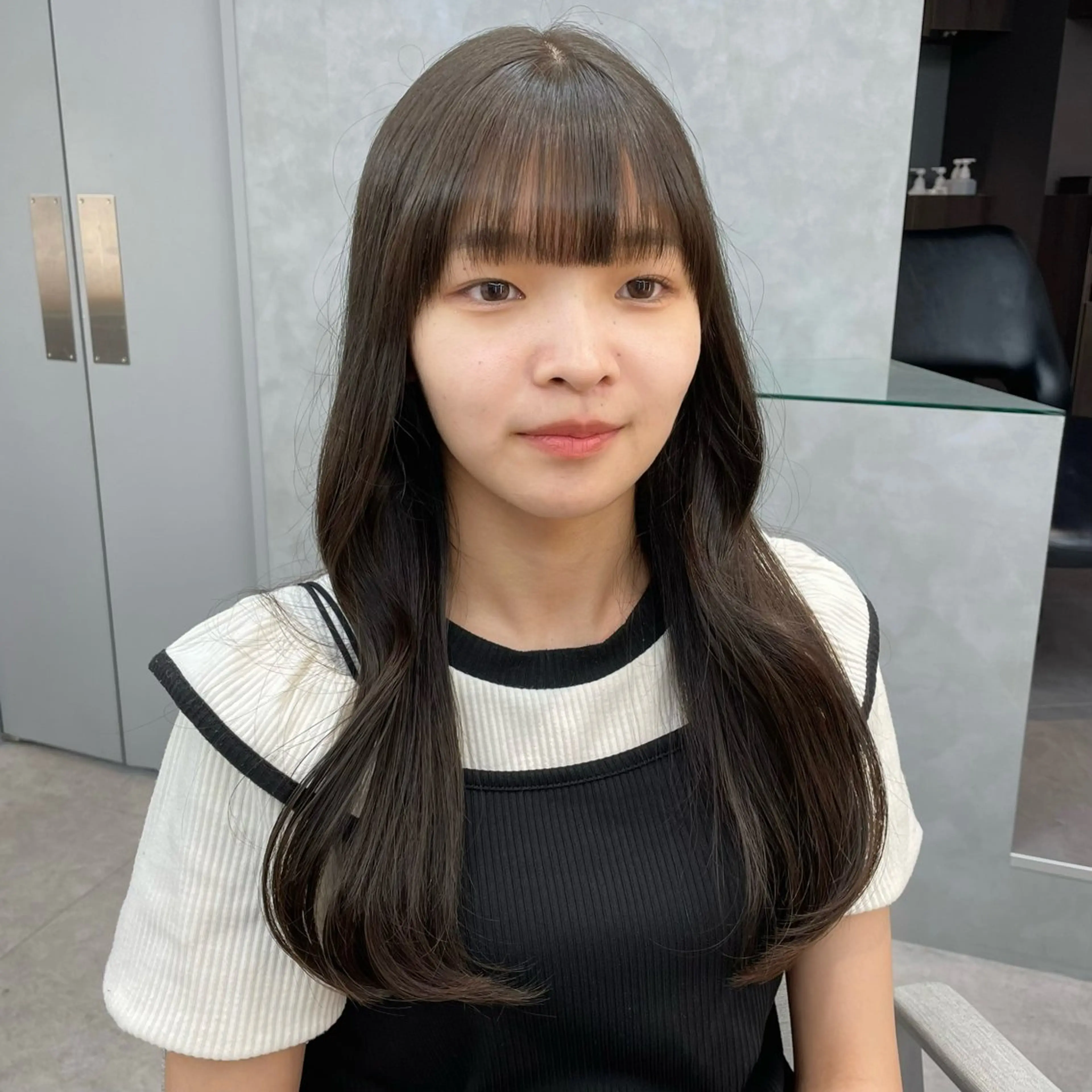 ロング カラー 澤 佑華 🎀 透明感カラーのヘアスタイル