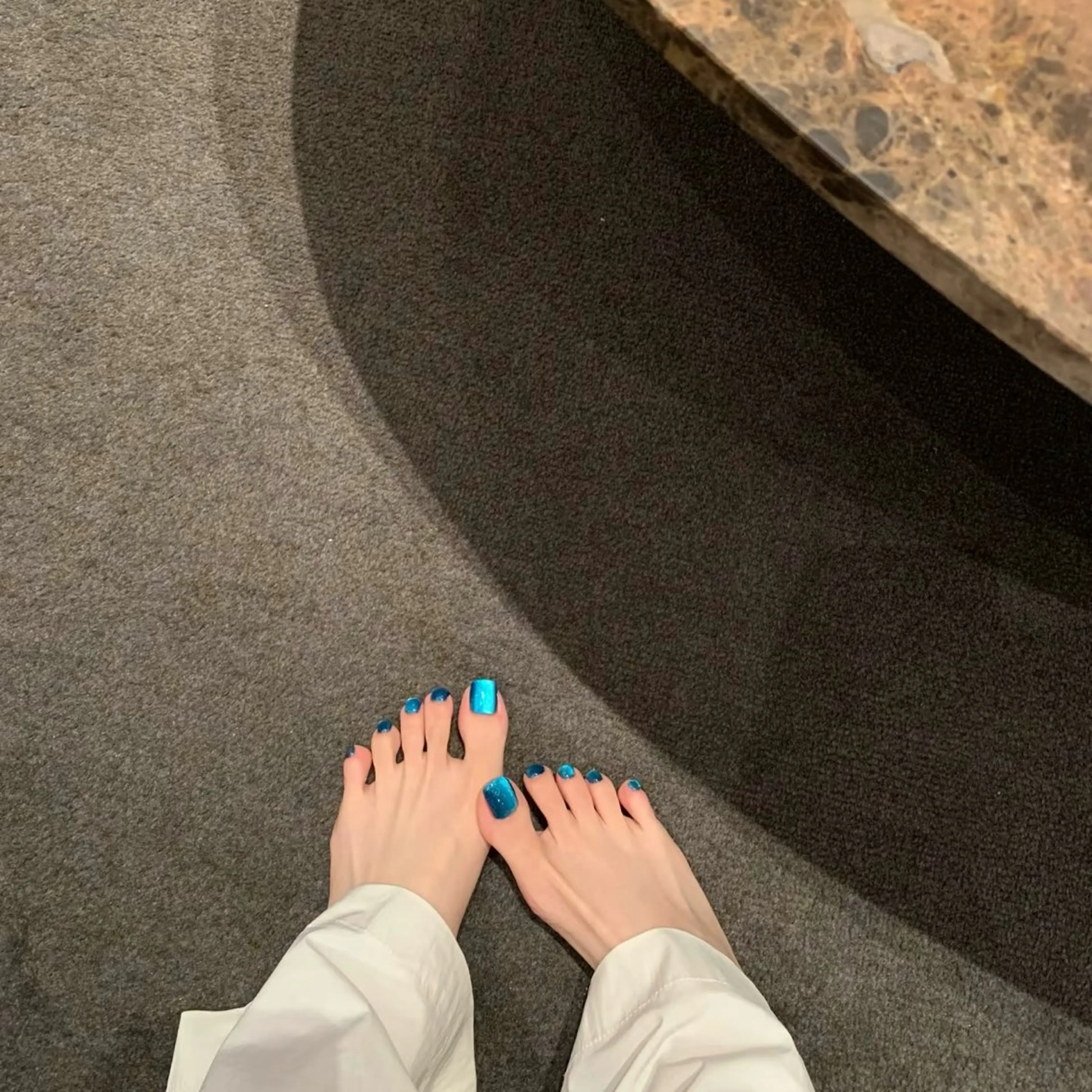 【foot】マグネット/ワンカラー/ラメグラ(オフ别料金)の写真