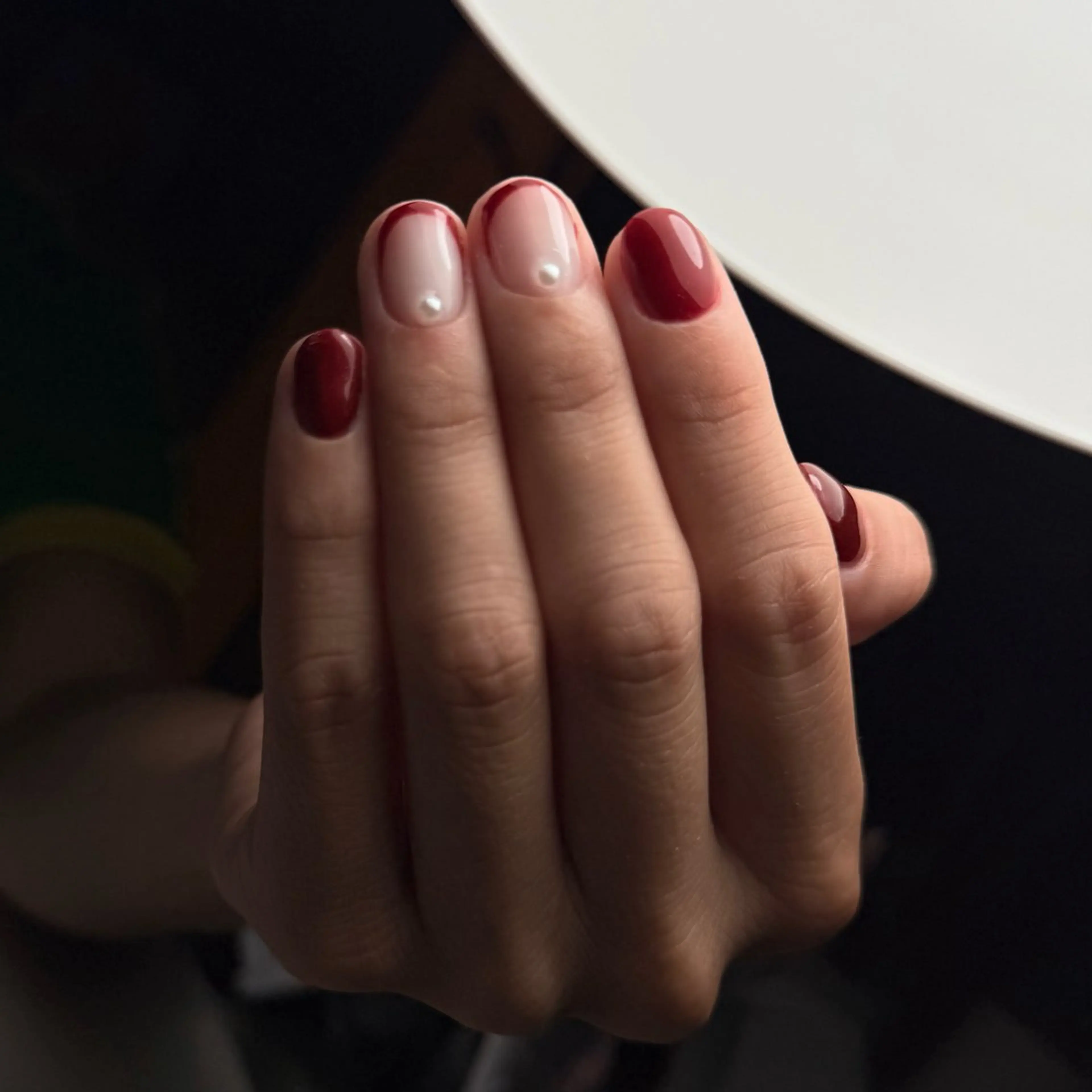 【オフ込み】長さだし１０本　持込アート２本＆パーツつけ放題、グラデーションネイルの写真