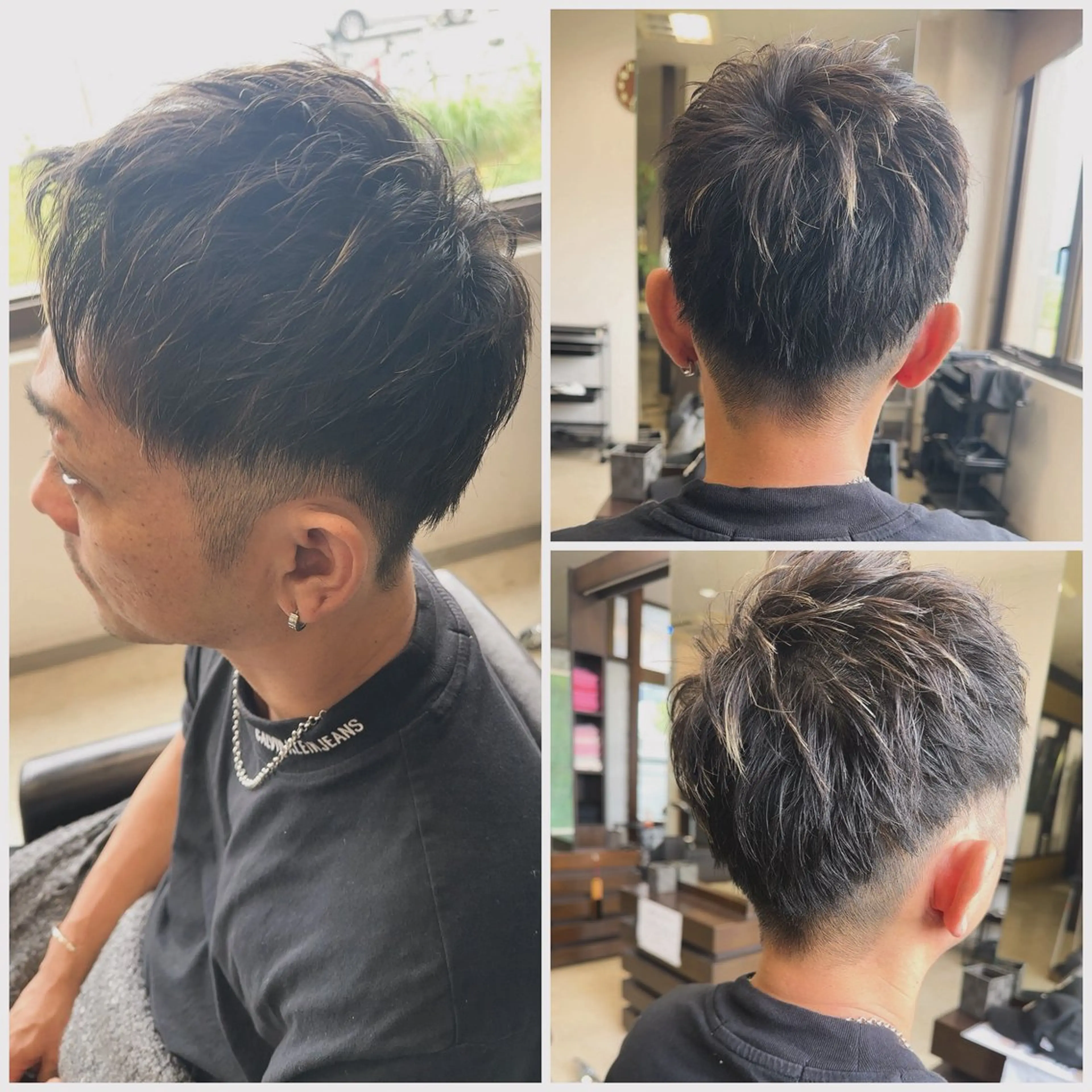 ショート メンズ 中島 剛のヘアスタイル