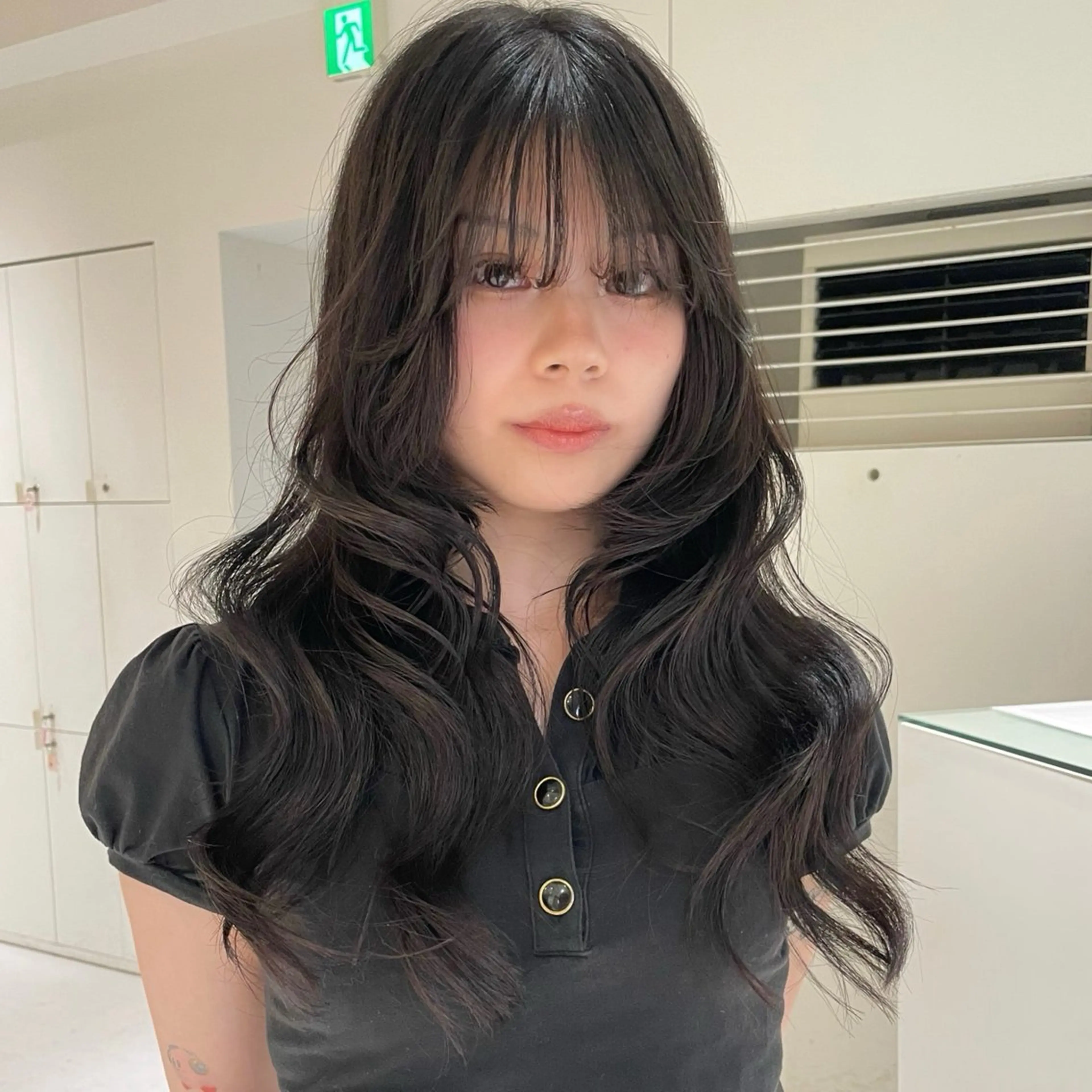 ロング カット ヘアカラー トリートメント haruko🎀 レイヤーカットのヘアスタイル