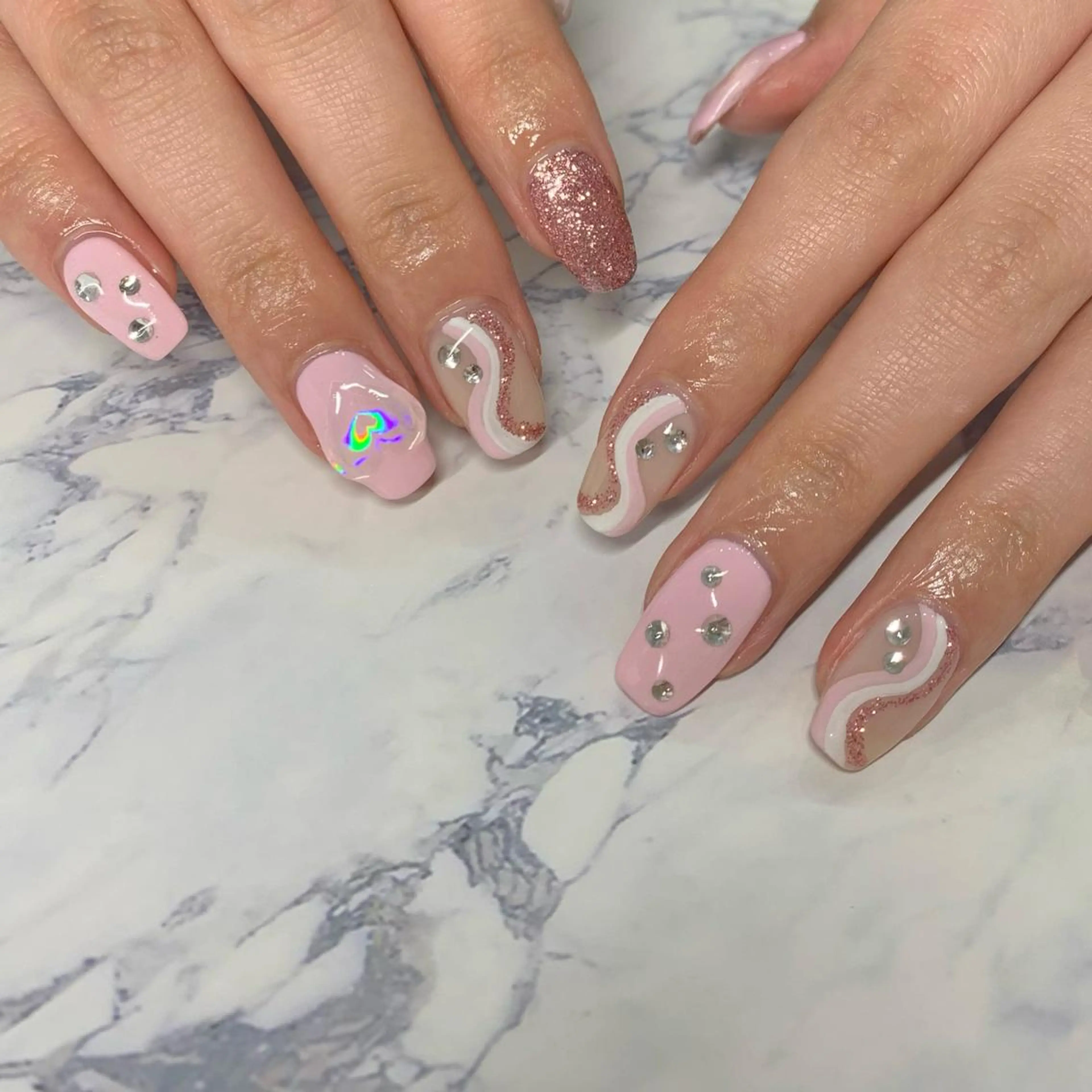 ネイル ハンドネイル フットネイル Nailsalon Fave/Rinaのネイルデザイン