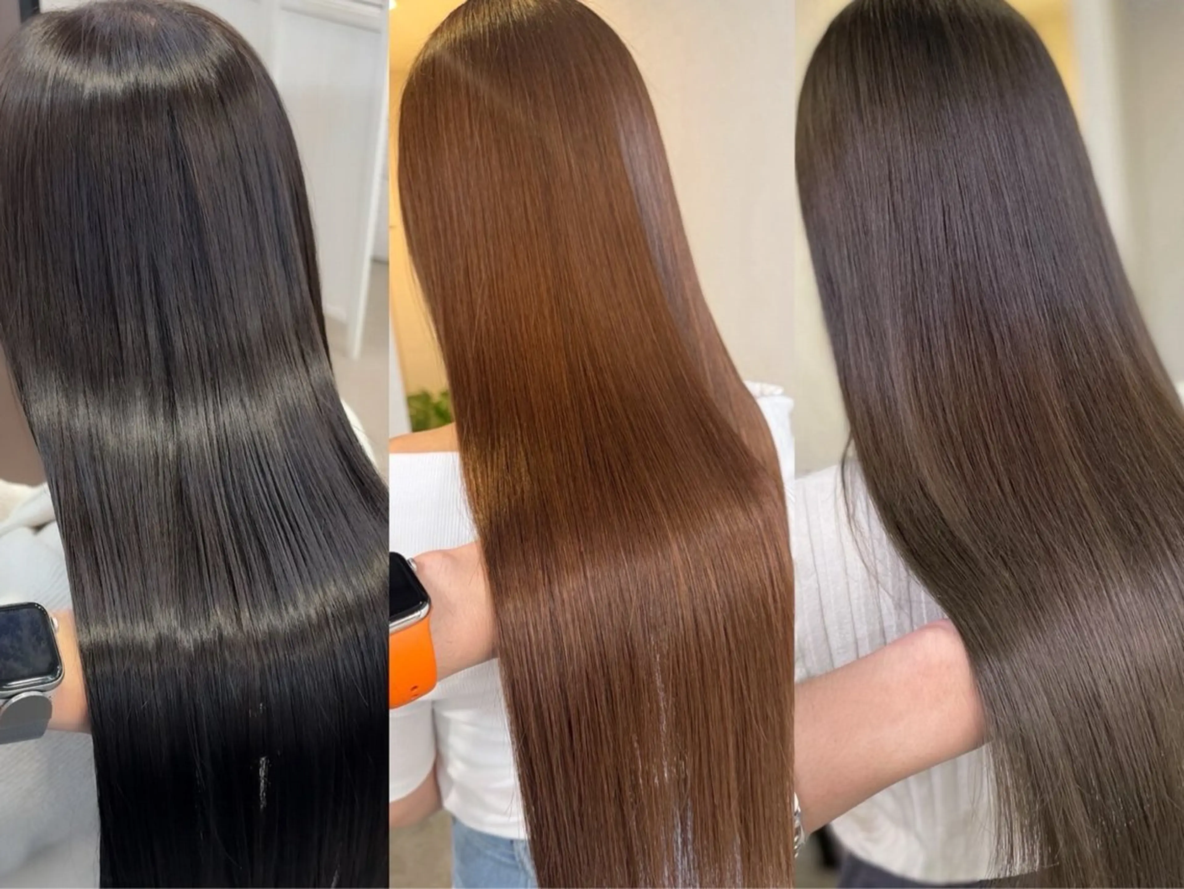 ロング カット トリートメント 透明感カラー・ 髪質改善🩵イケダのヘアスタイル