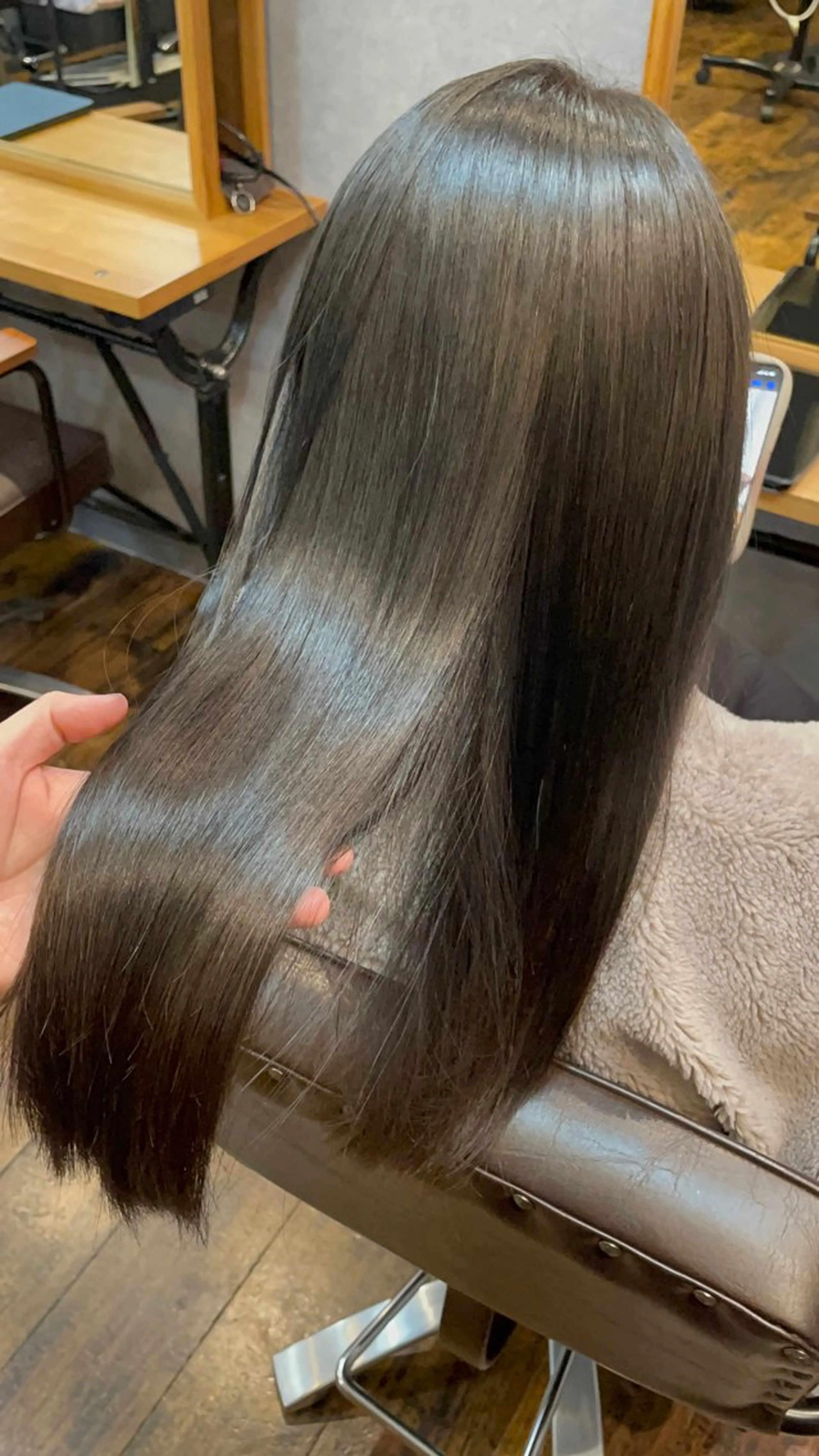 ロング カラー カット ヘアカラー トリートメント ツヤ美髪💐 髪質改善/高山愛来のヘアスタイル