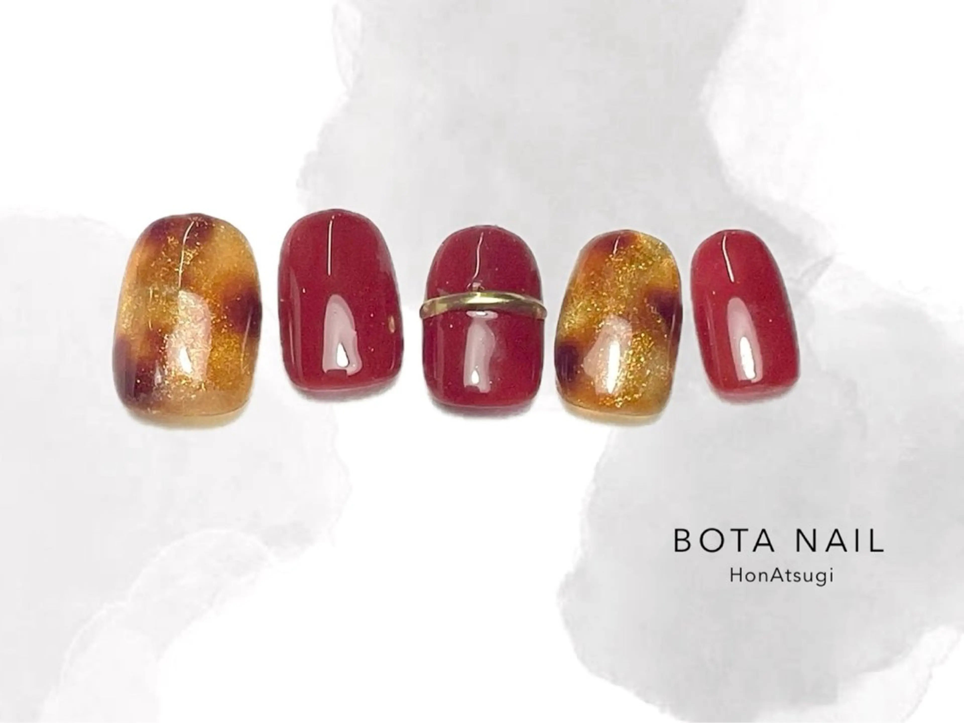 ネイル ハンドネイル BOTA NAIL UMIのネイルデザイン