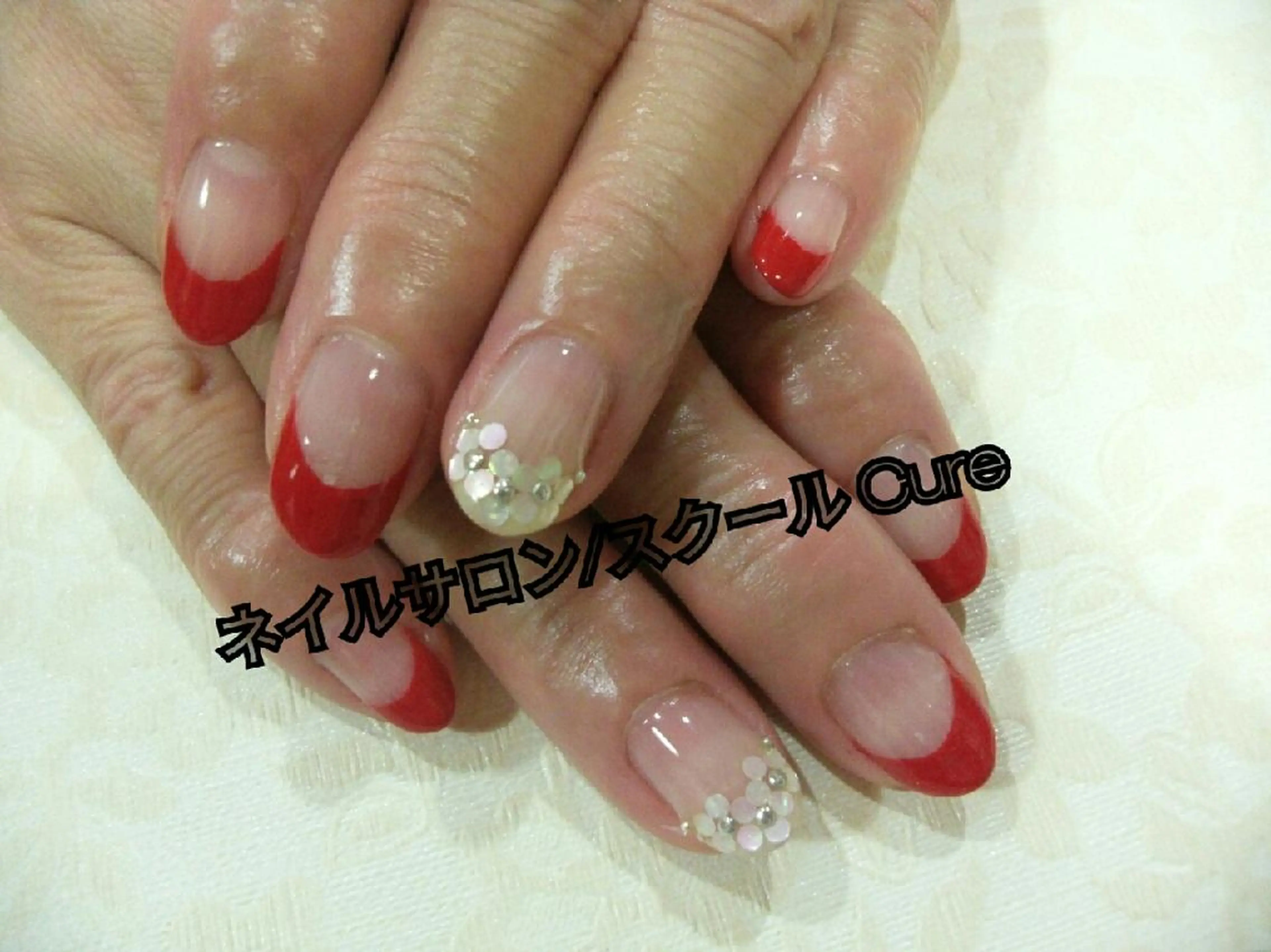 ショート ネイル ネイルサロン Cureのネイルデザイン