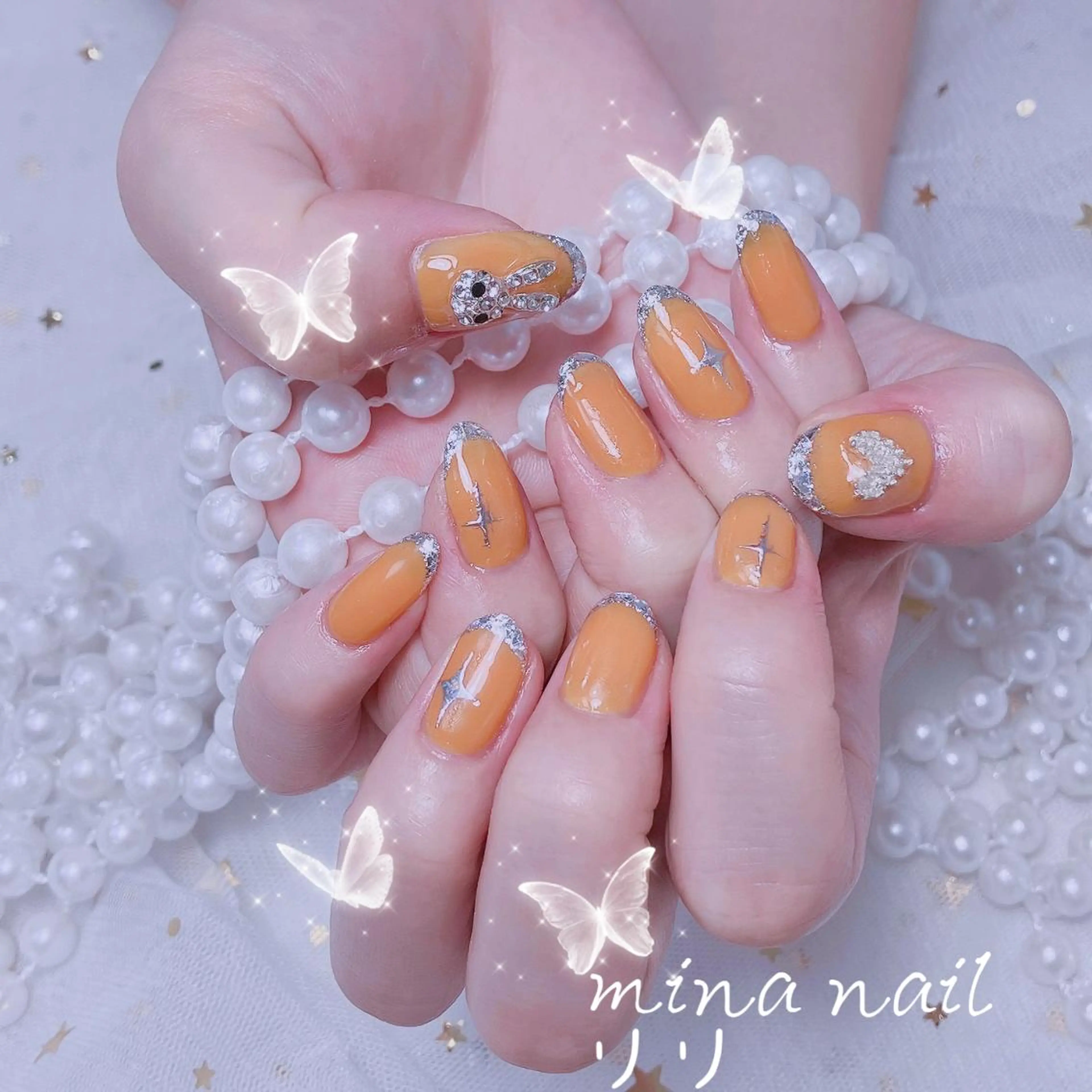ネイル 🎀まゆ 🪽🐾のネイルデザイン