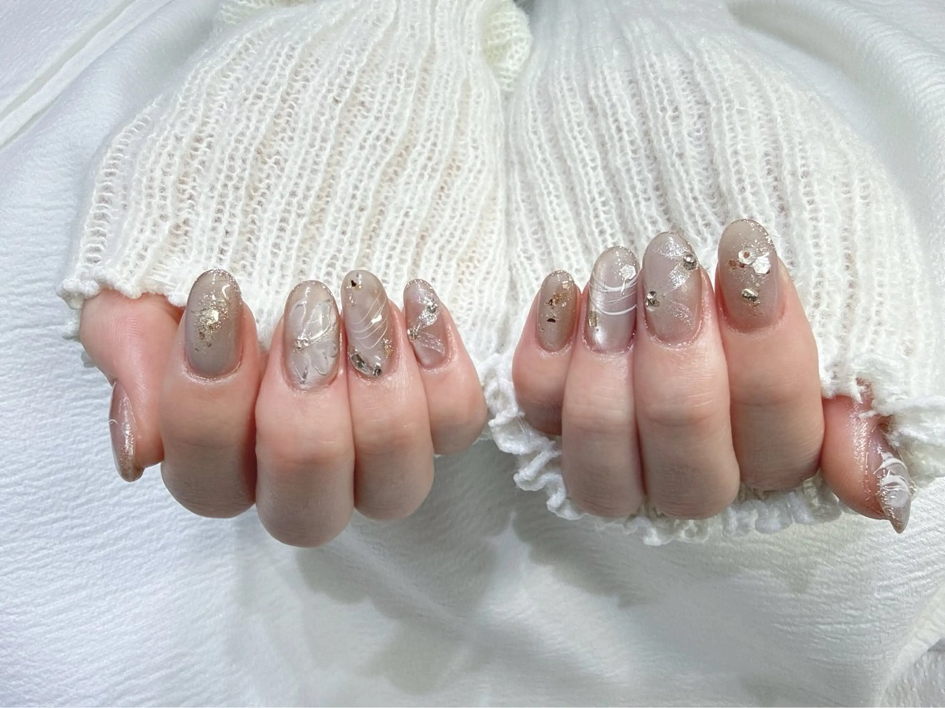 ネイル ハンドネイル ハンドケア NailSalon✨ Écrinエクランのネイルデザイン