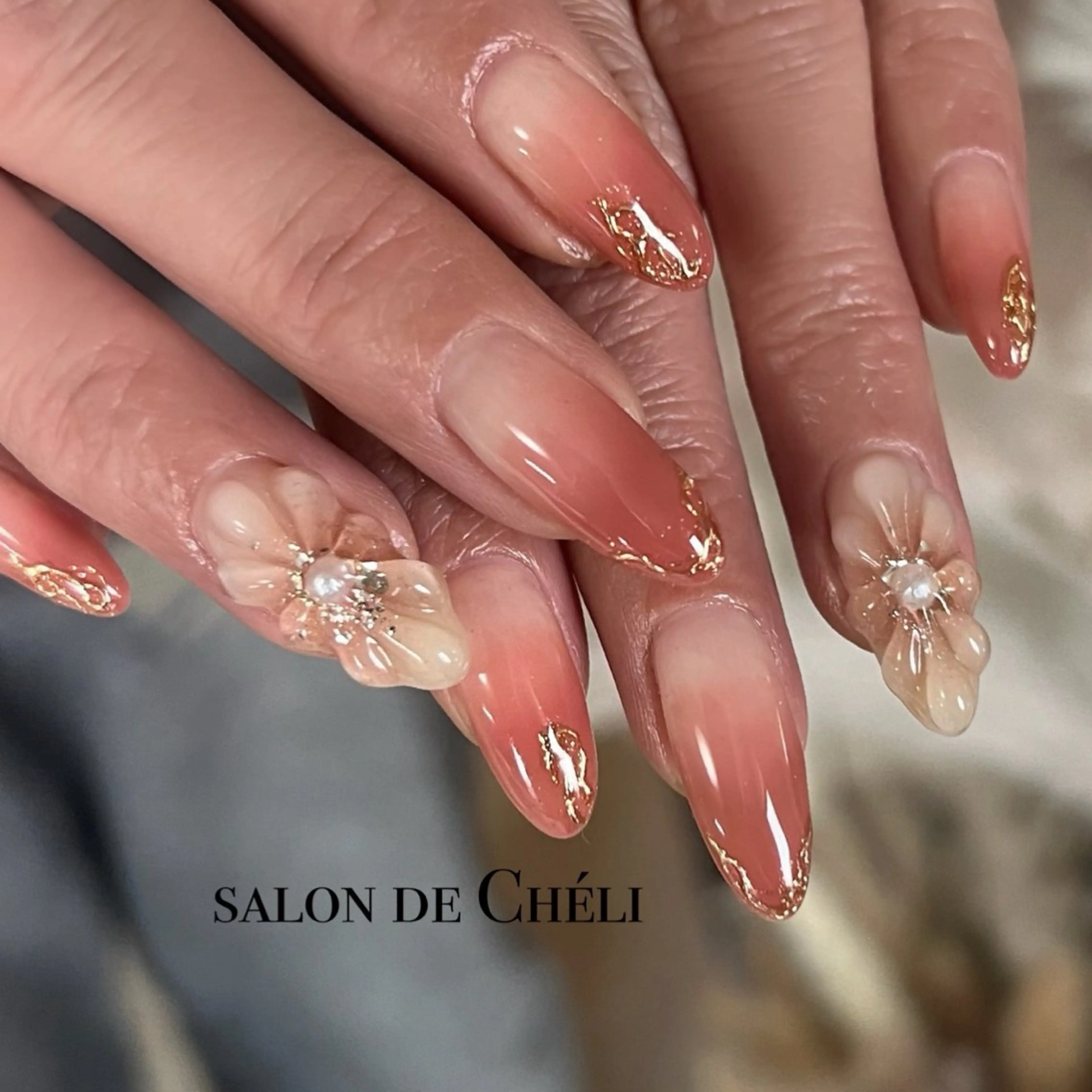 ネイル 春ネイル ハンドネイル salon de Chéli所属・salon de Cheliのネイルデザイン