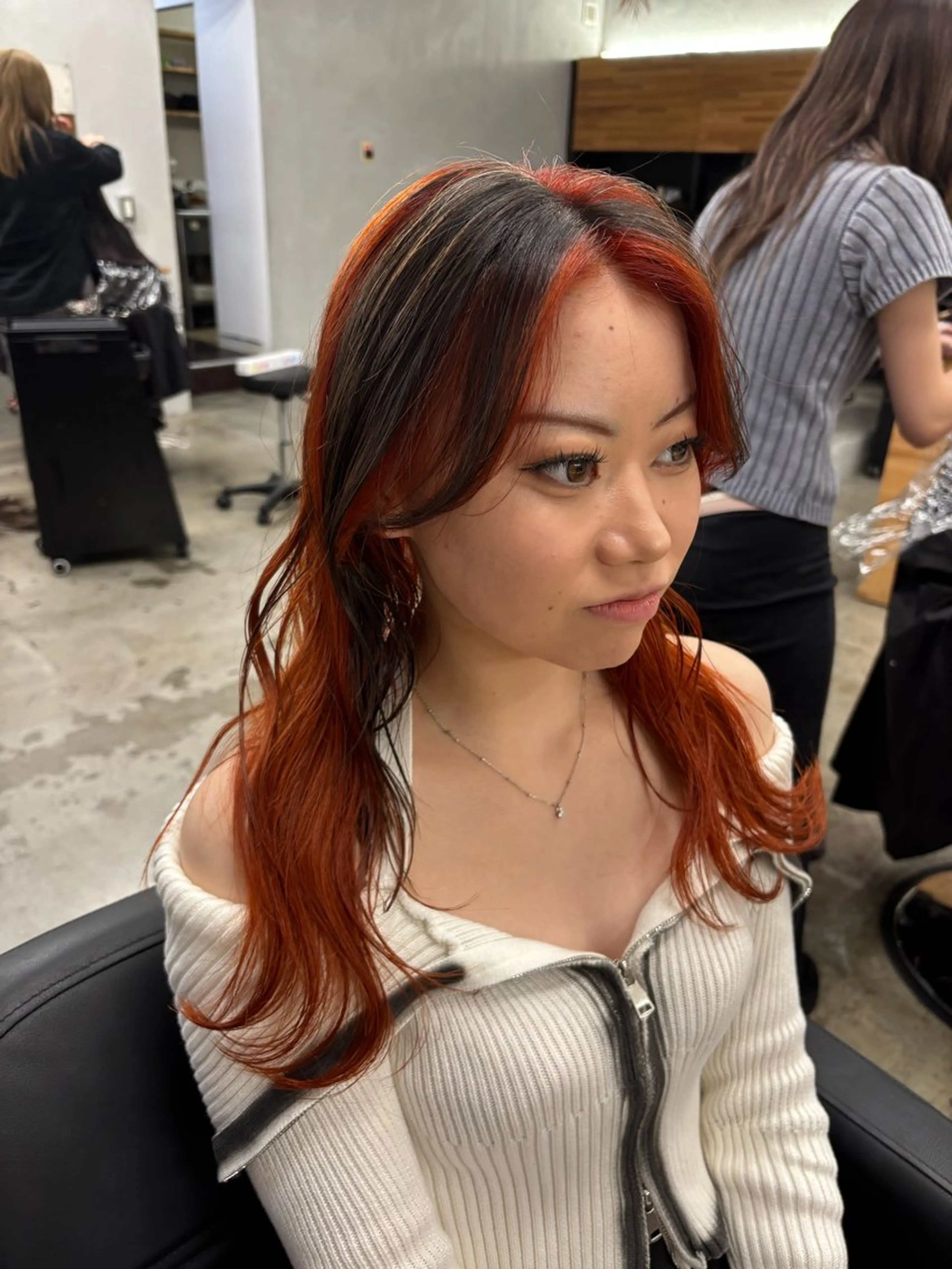 セミロング カラー カット ヘアカラー トリートメント mono / Manatoのヘアスタイル