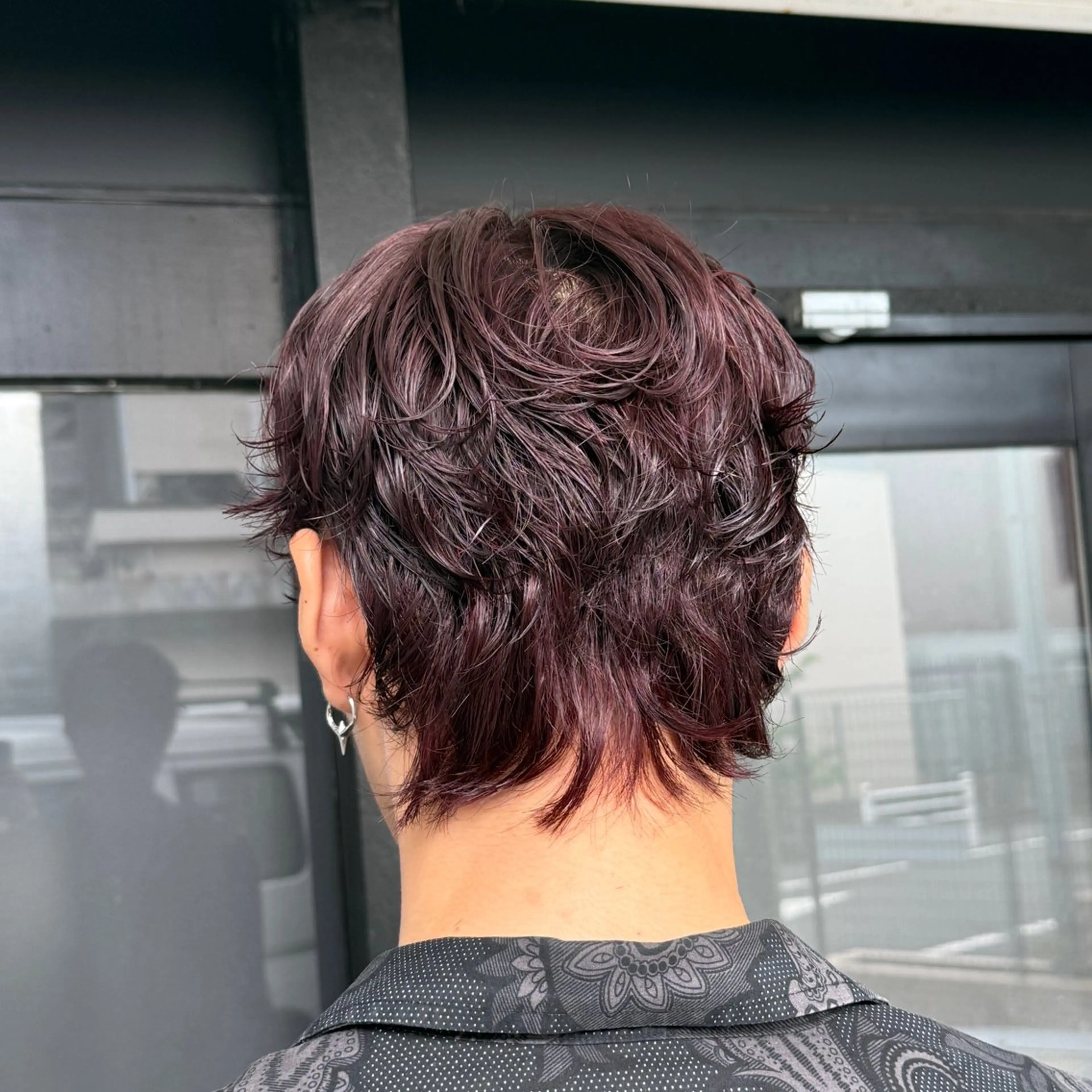 ショート カラー パーマ カット パーマ トリートメント 透明感カラー/パーマ 🌀アオノのヘアスタイル