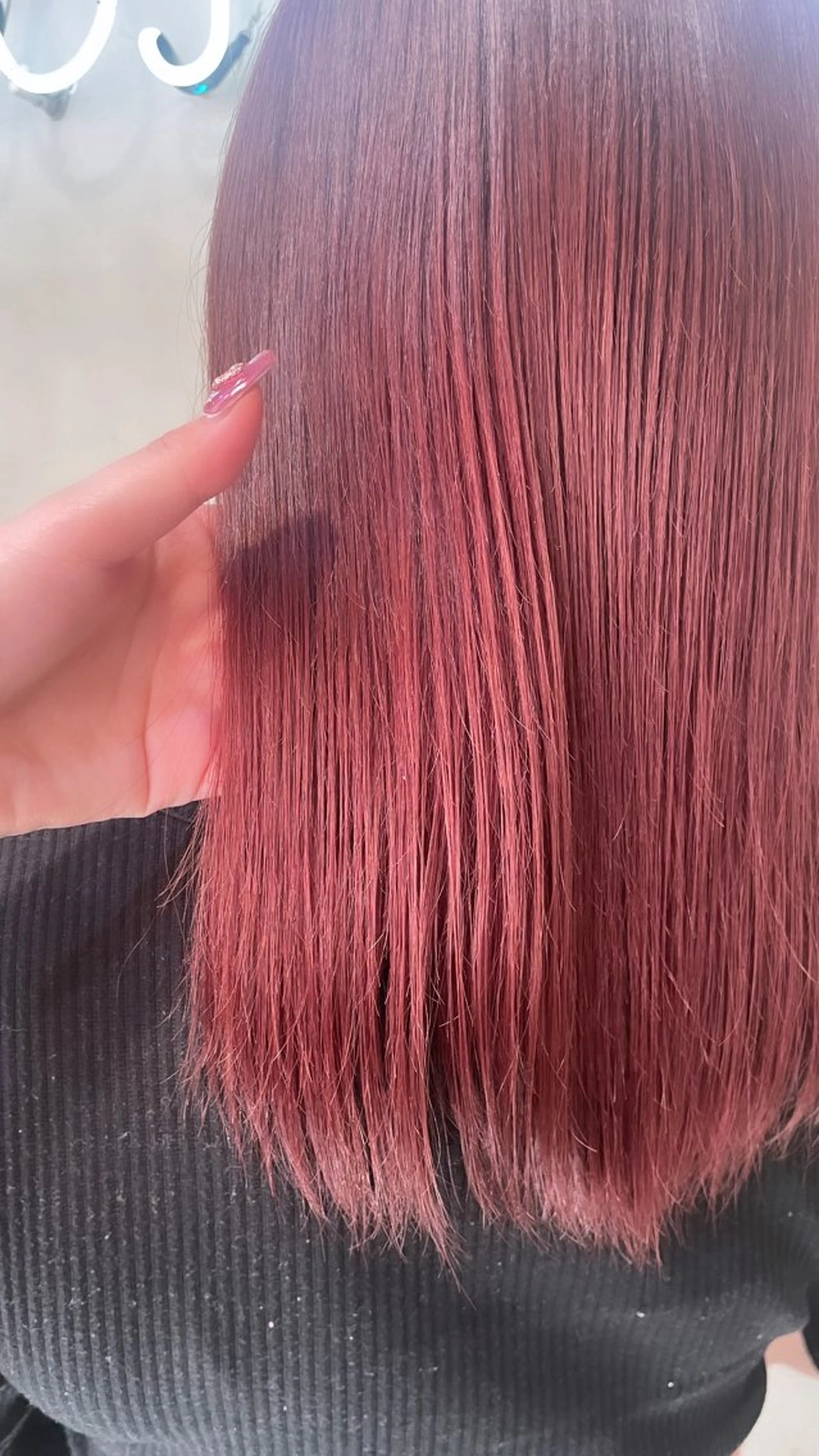 ミディアム カラー 🦋韓国/暖色カラー RENA🦋のヘアスタイル