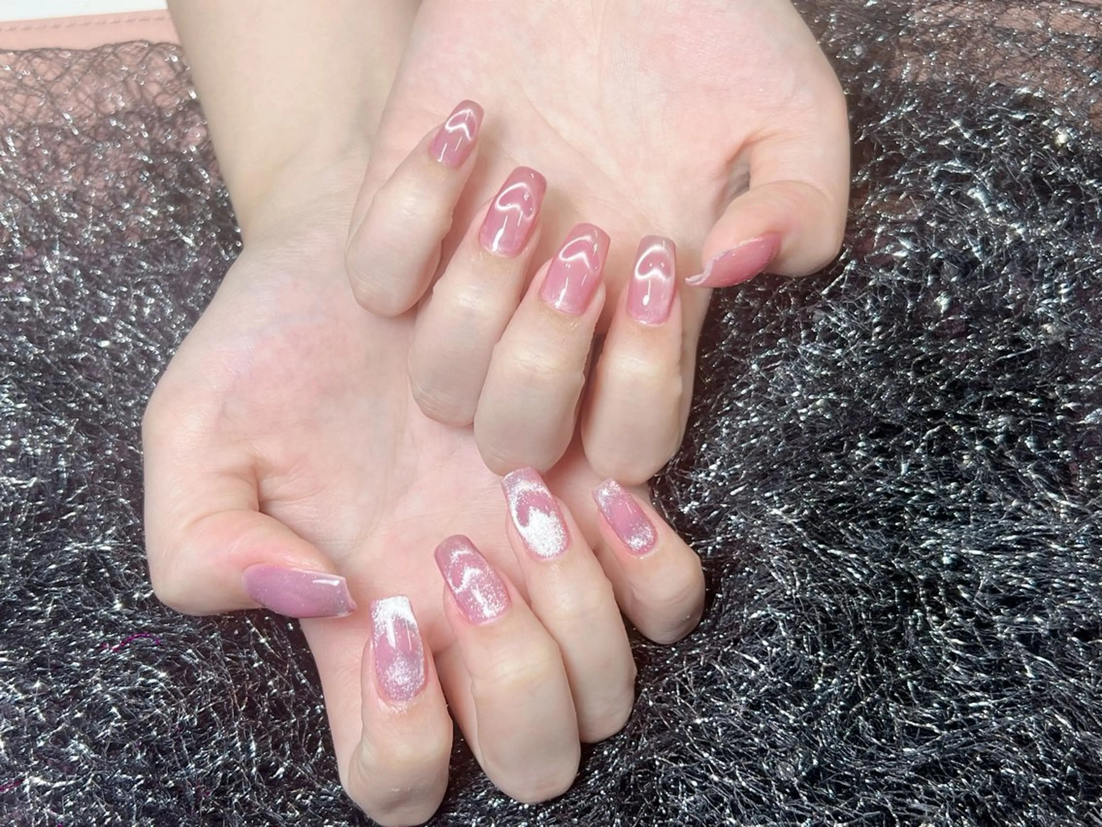 ネイル 春ネイル 夏ネイル 冬ネイル ハンドネイル Lya  Nail Yumi❤️のネイルデザイン