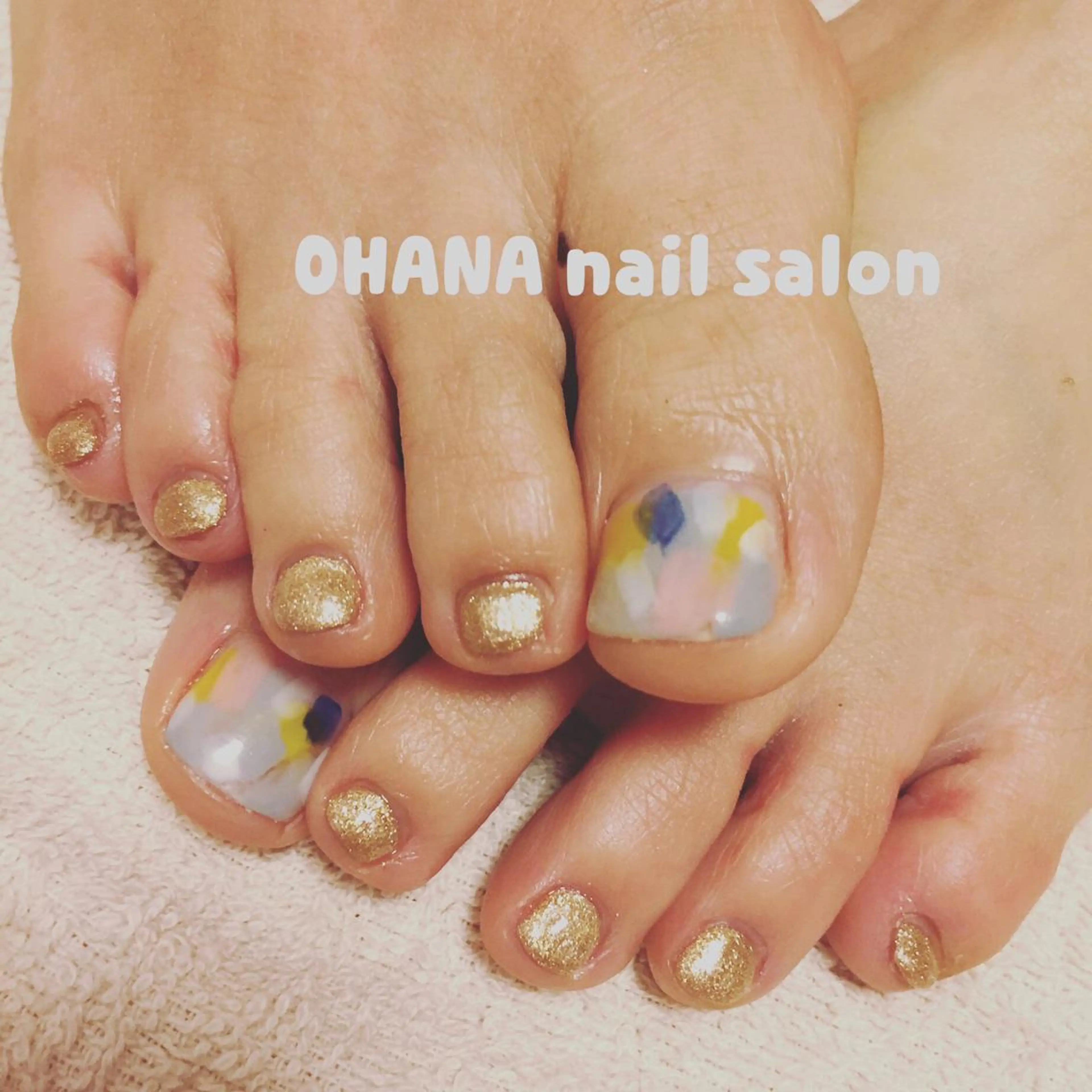 ネイル フットネイル ジェルネイル 那覇🏝️台湾人 ネイリストSHIUのネイルデザイン