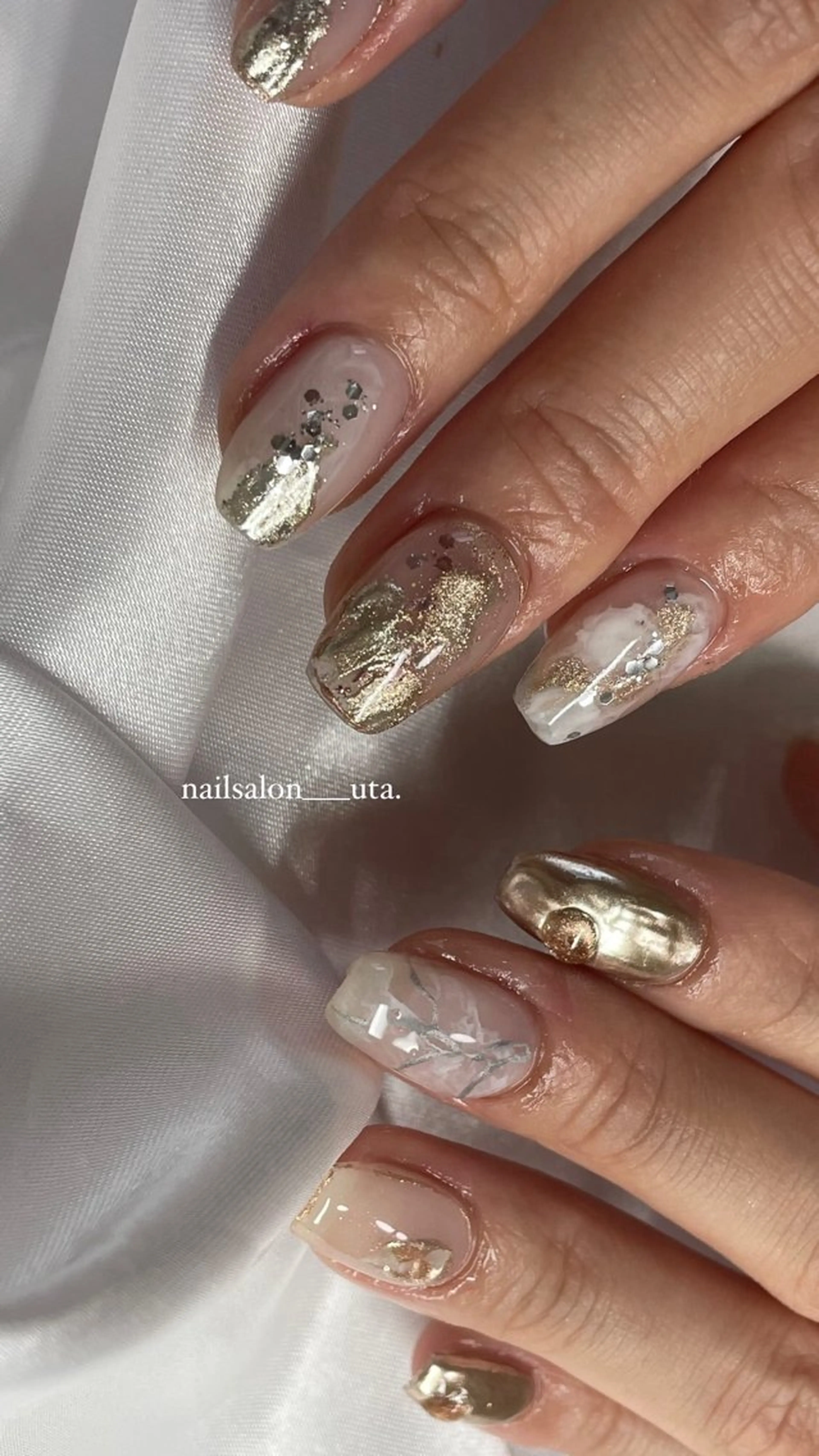 ネイル 宮當 絵里果のネイルデザイン