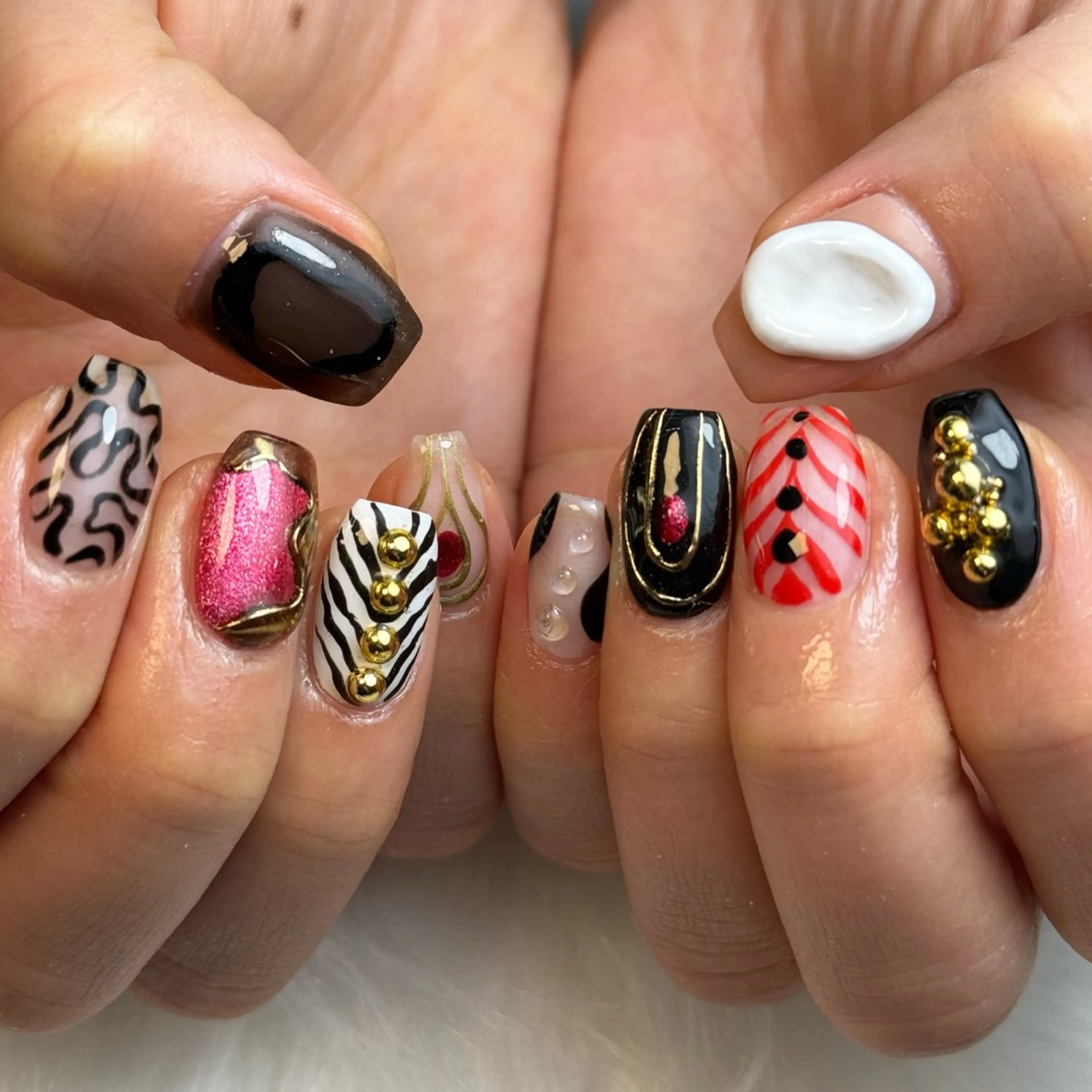 ネイル ハンドネイル Nail Salon L'arc所属・💊大阪/心斎橋 moni🧠のネイルデザイン