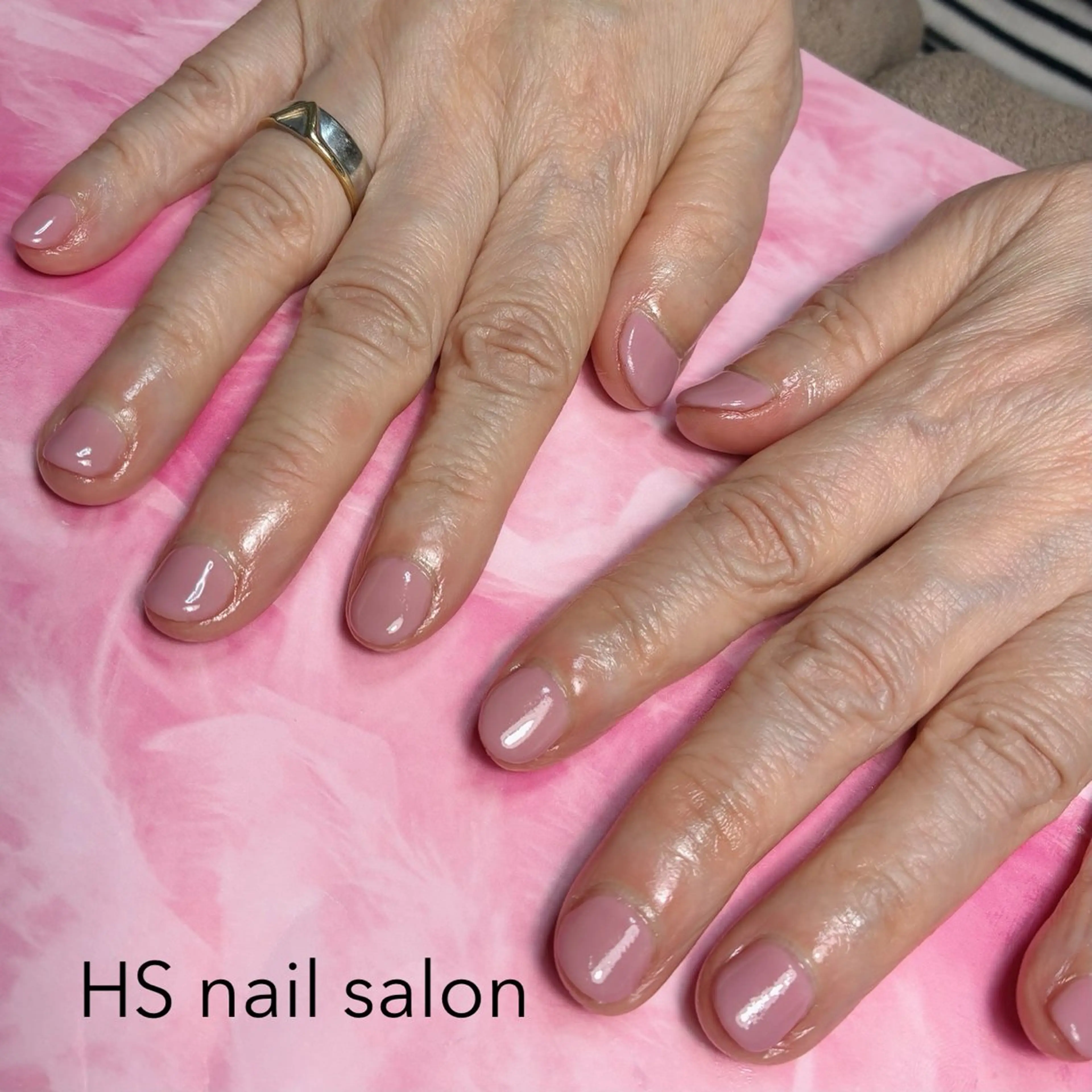 ショート ハンドネイル hs nail salonのネイルデザイン