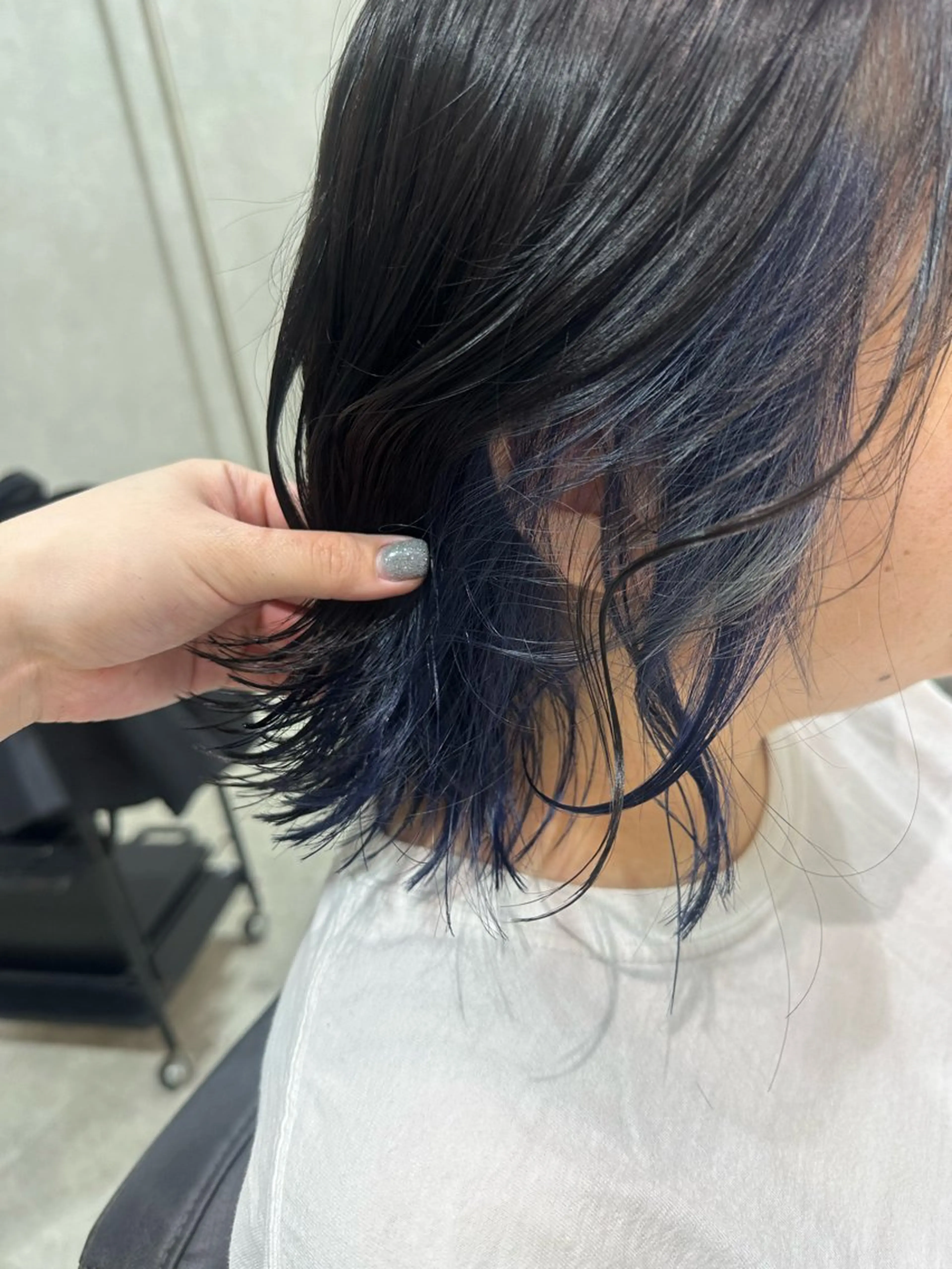 ミディアム カット ヘアカラー 小寺 唯希のヘアスタイル