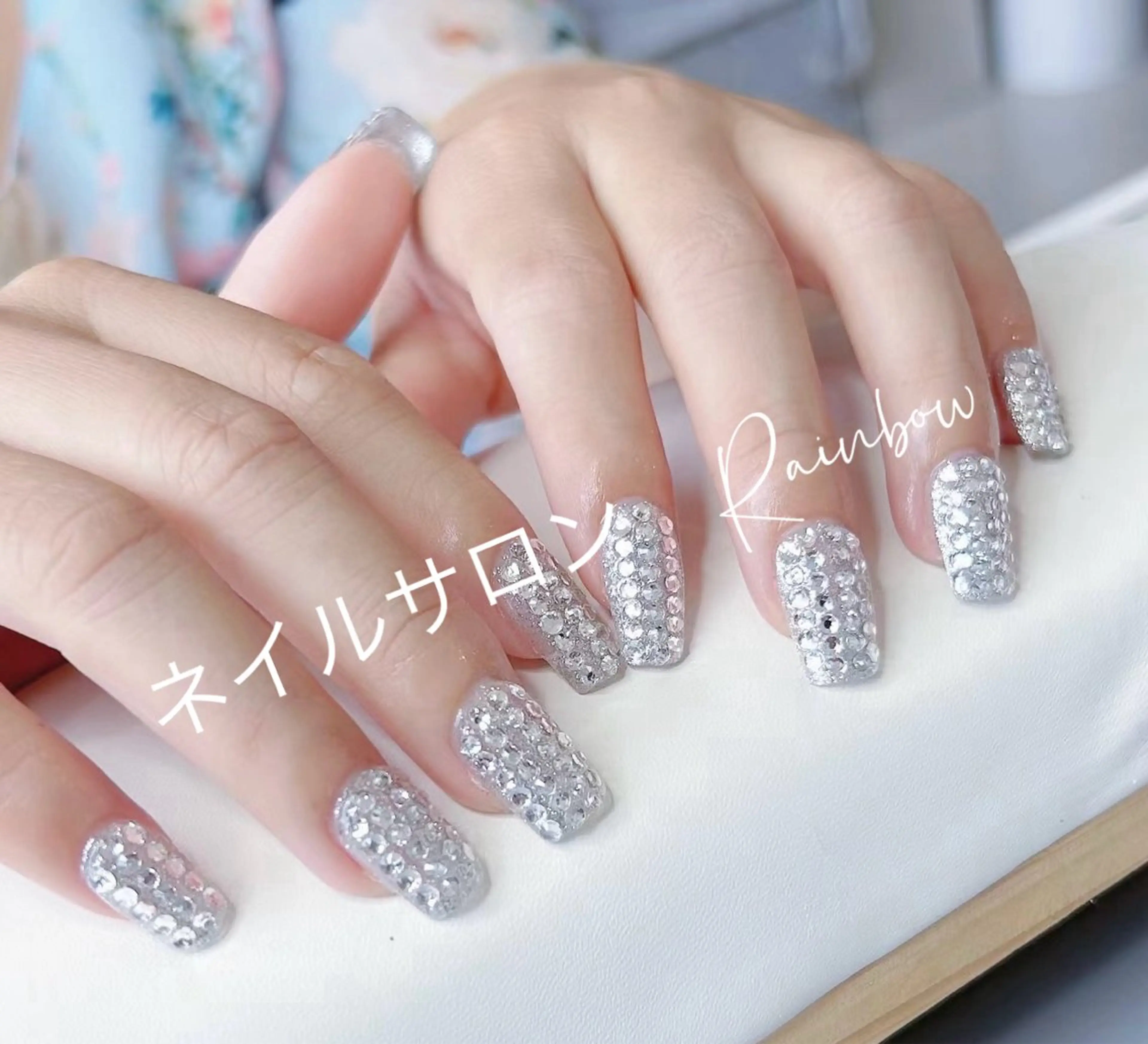 🍇長さだし(スカルプ)ワンカラー➕ パーツ付け放題✨丁寧ケア込みの写真