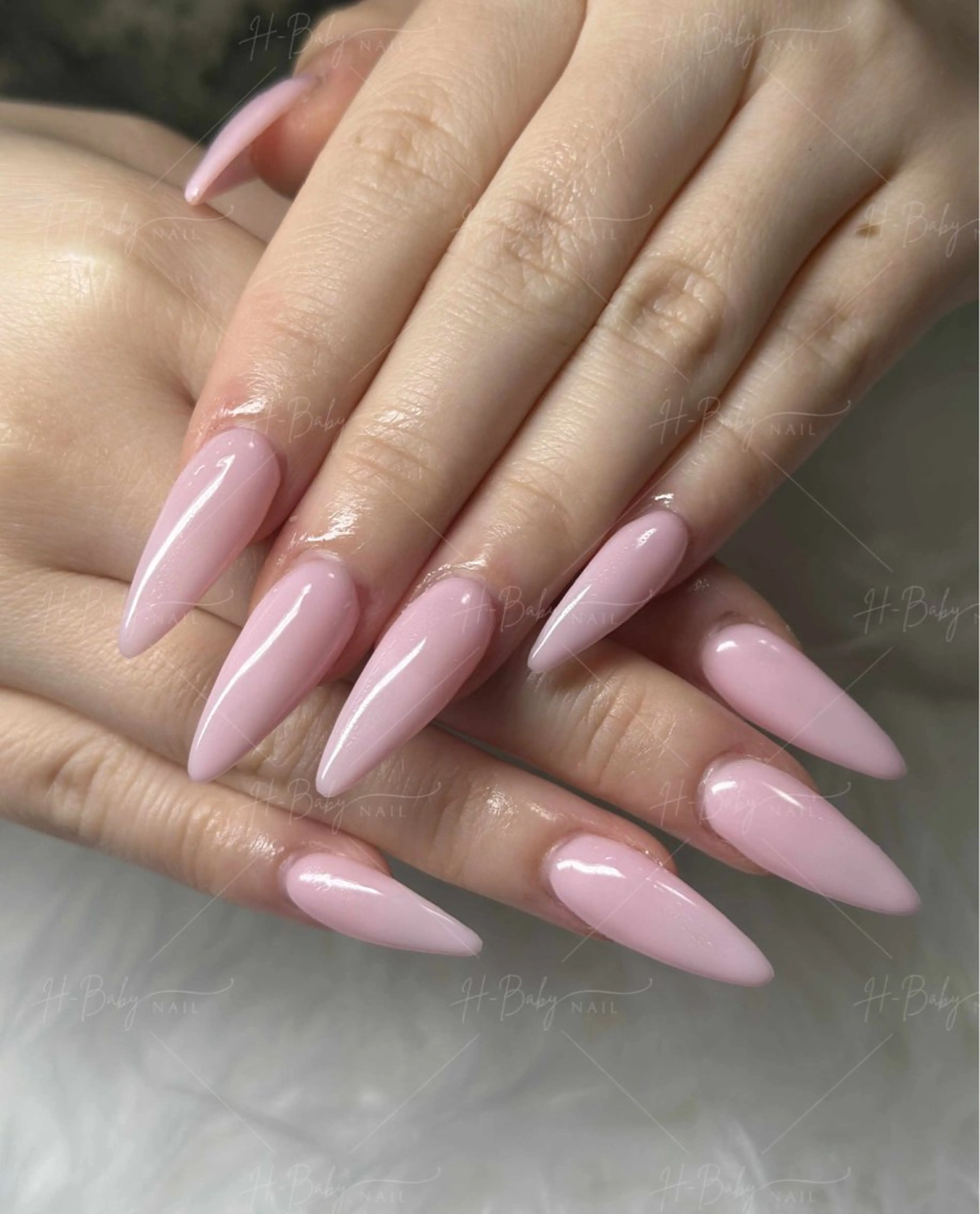 ネイル アートネイル 成人式 ジェルネイル ニュアンスネイル 夏ネイル ハンドネイル neco H.babynailのネイルデザイン