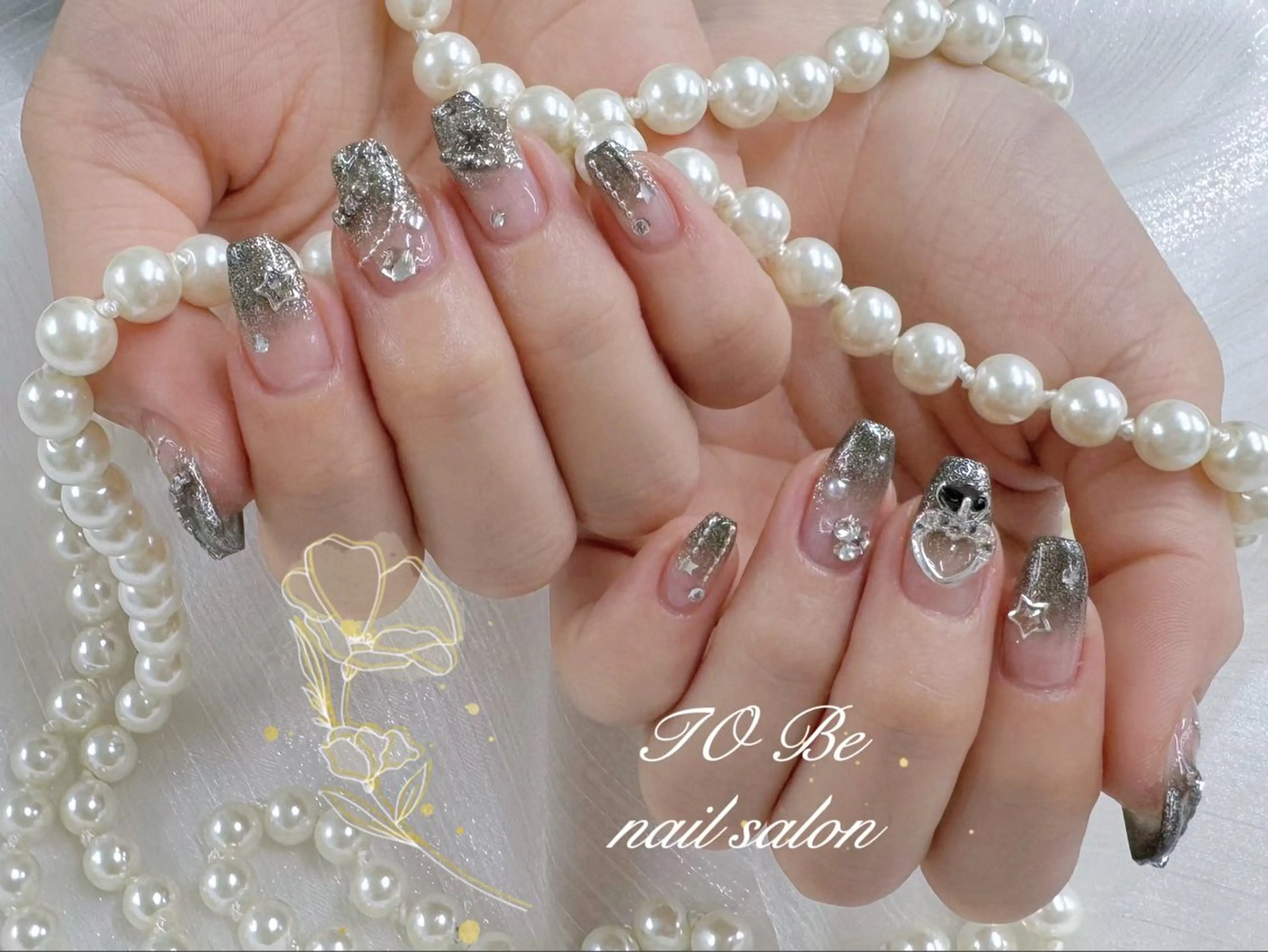 ネイル ハンドネイル Nail Salon To Be珈月のネイルデザイン