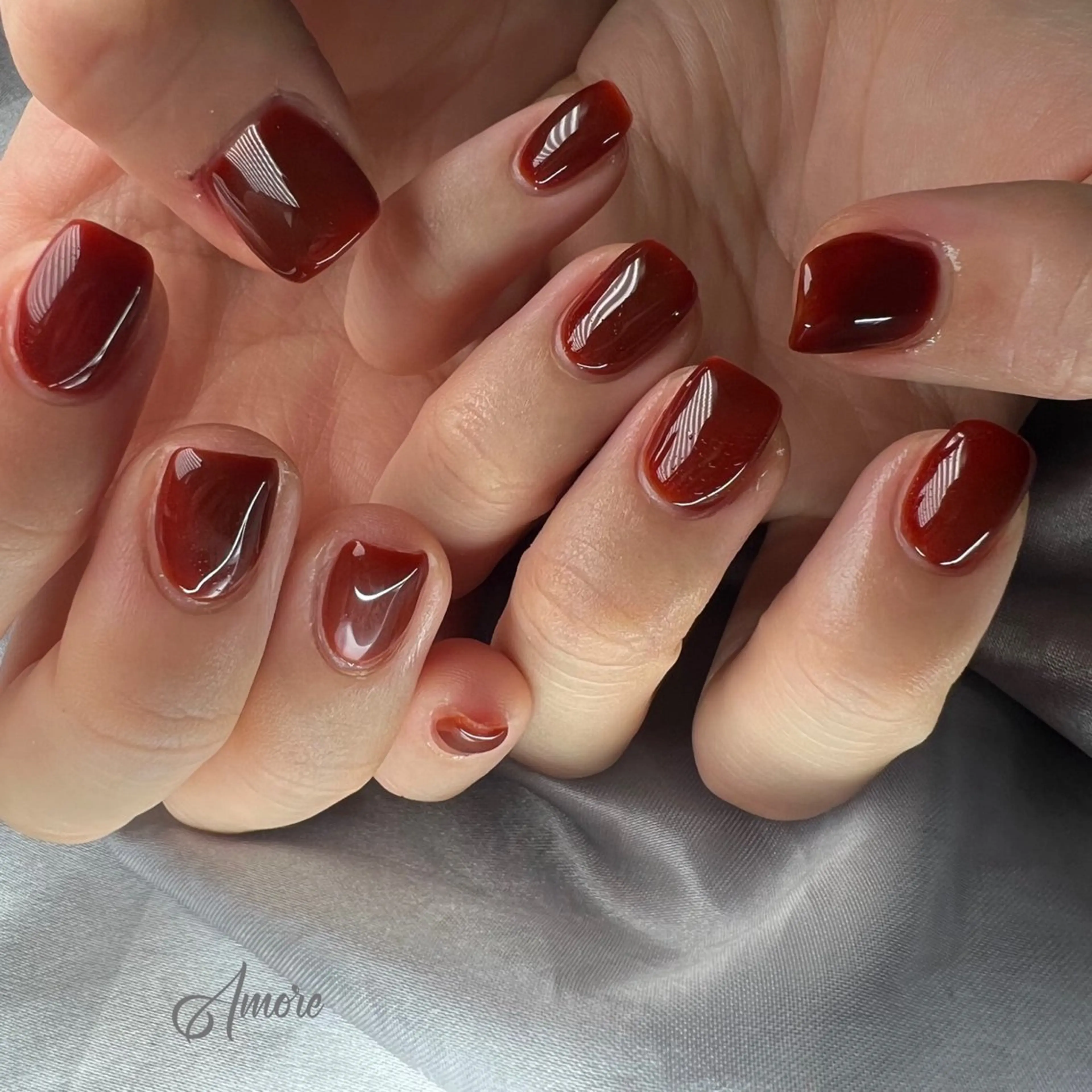 ネイル ジェルネイル 韓国ネイル パラジェル You kyehwaのネイルデザイン