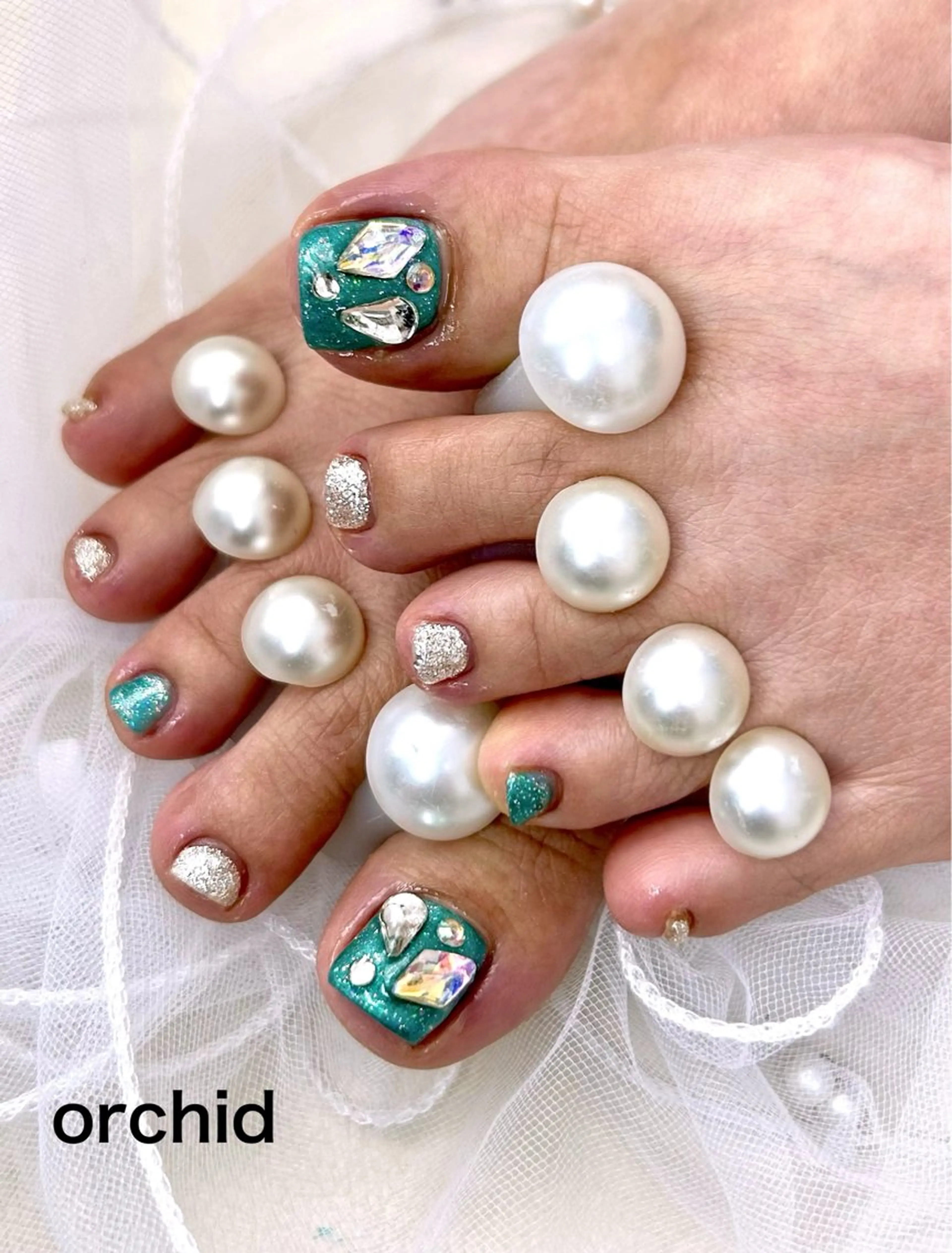 ネイル orchid ♡オーキッドのネイルデザイン